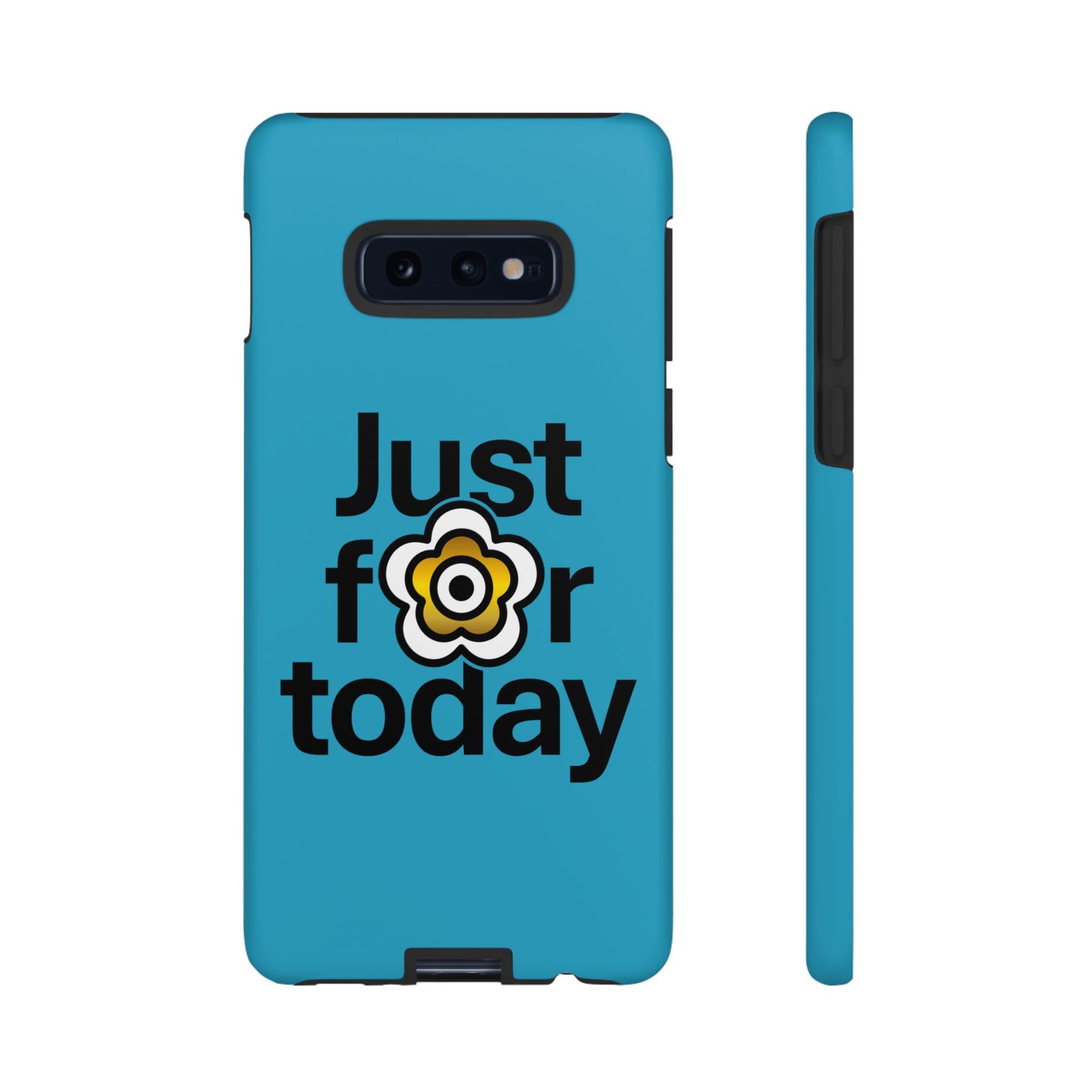 P🌺🌺P2Poppies Just for Today Samsung Phone Case – Inspirational Recovery Protection