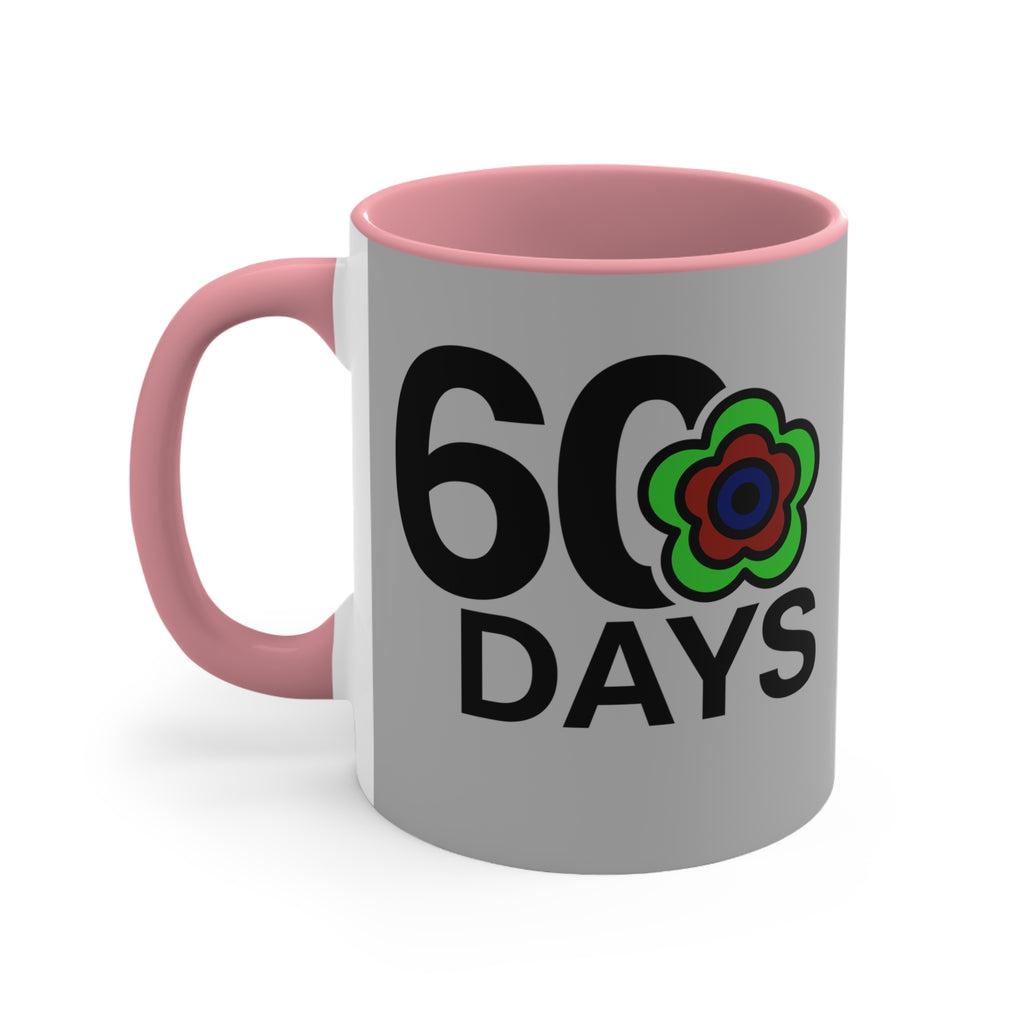 P🌺🌺P2Poppies 60 Days – Motivational Recovery Mug