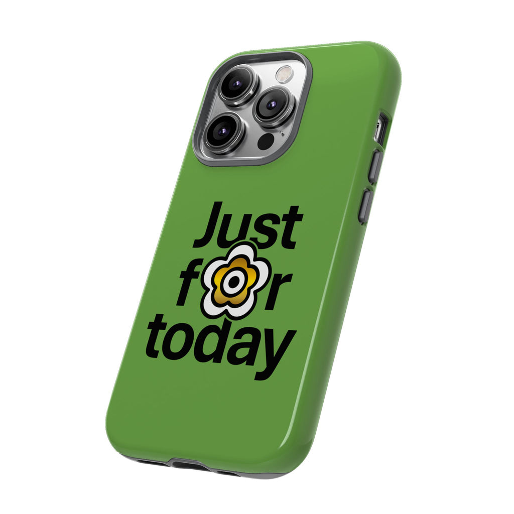 P🌺🌺P2Poppies Just for Today i-Phone Case – Inspirational Recovery Protection