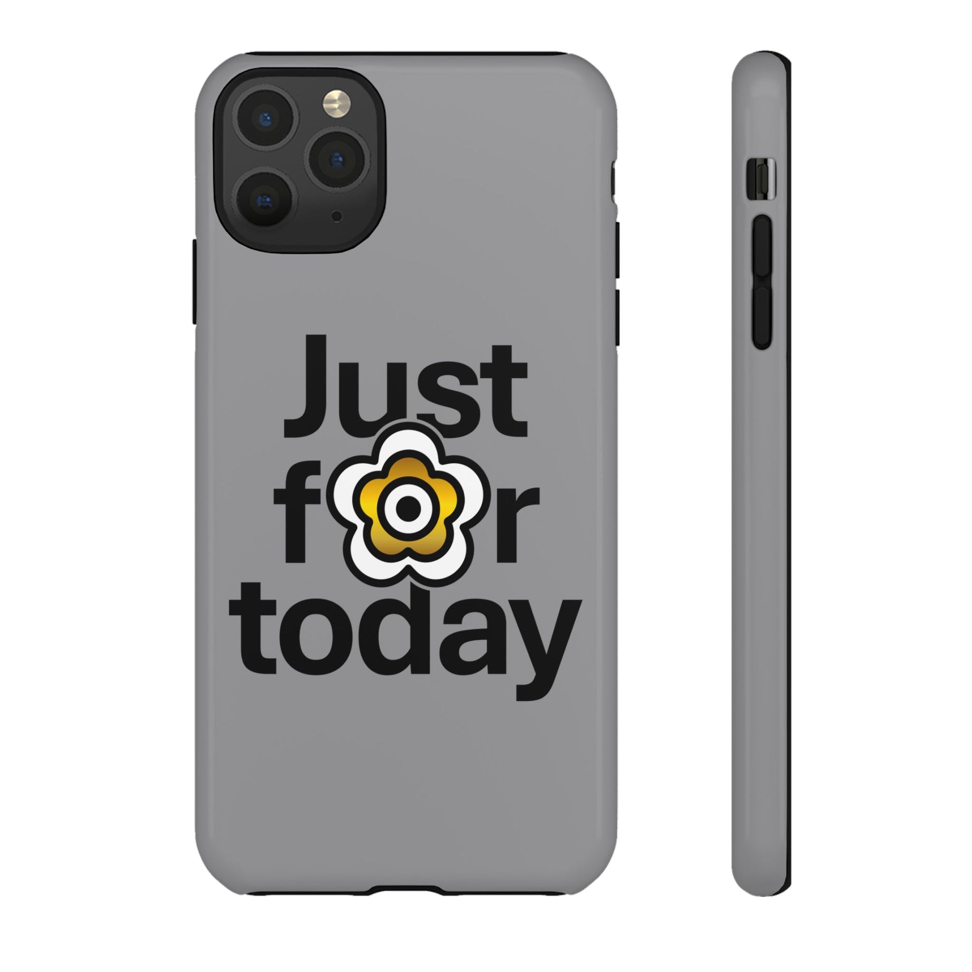 P🌺🌺P2Poppies Just for Today i-Phone Case – Inspirational Recovery Protection