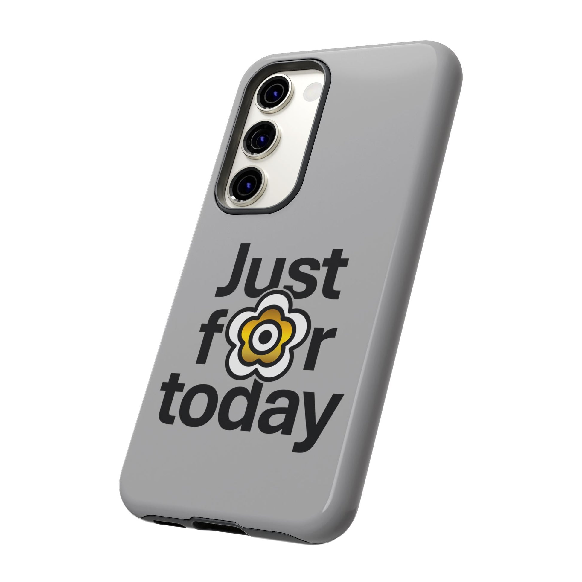 P🌺🌺P2Poppies Just for Today Samsung Phone Case – Inspirational Recovery Protection