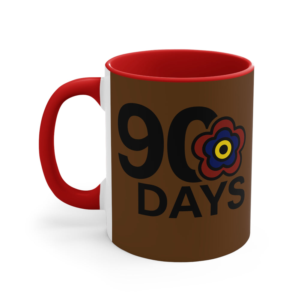 P🌺🌺P2Poppies 90 Days – Motivational Recovery Mug