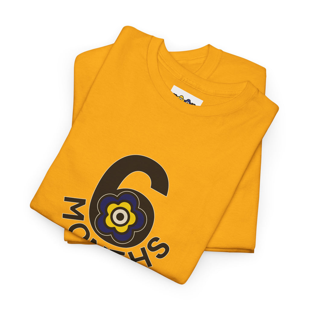 P🌺🌺P2Poppies 6 Months Sober – Motivational Recovery T-Shirt