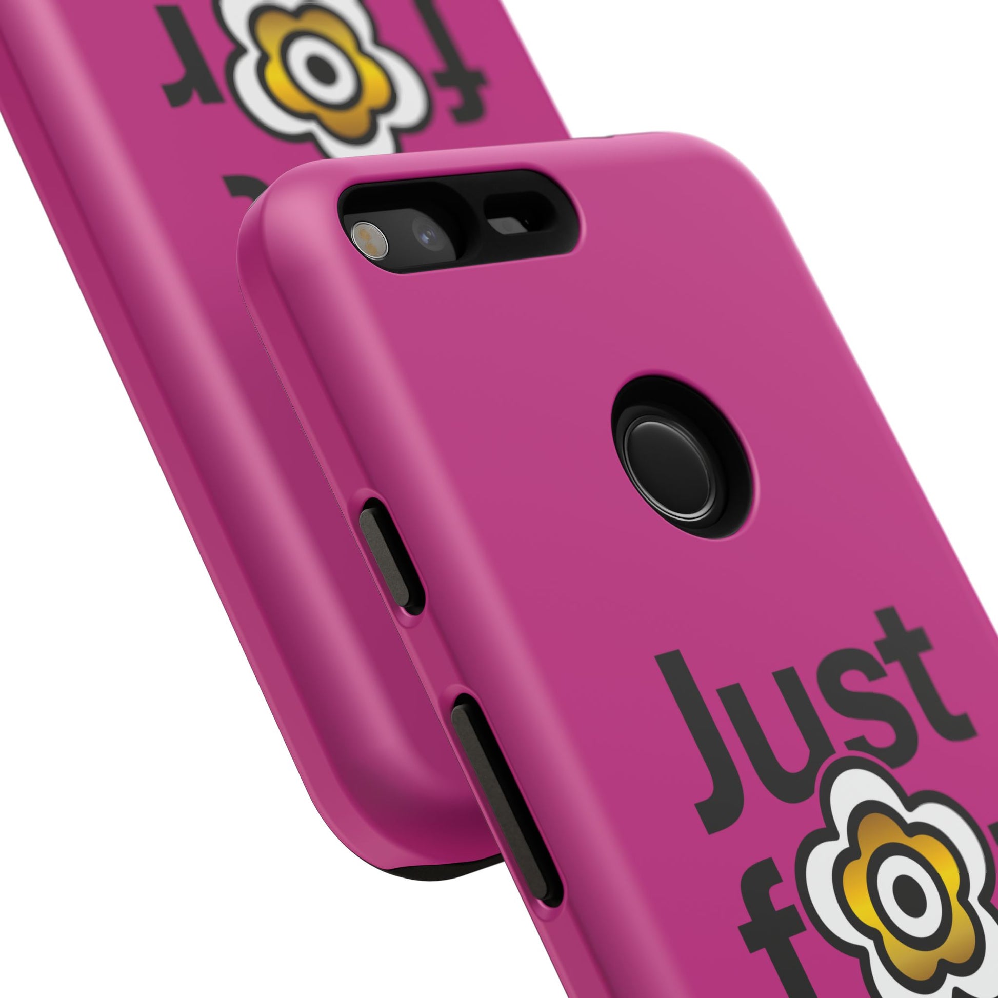 P🌺🌺P2Poppies Just for Today Google Phone Case – Inspirational Recovery Protection