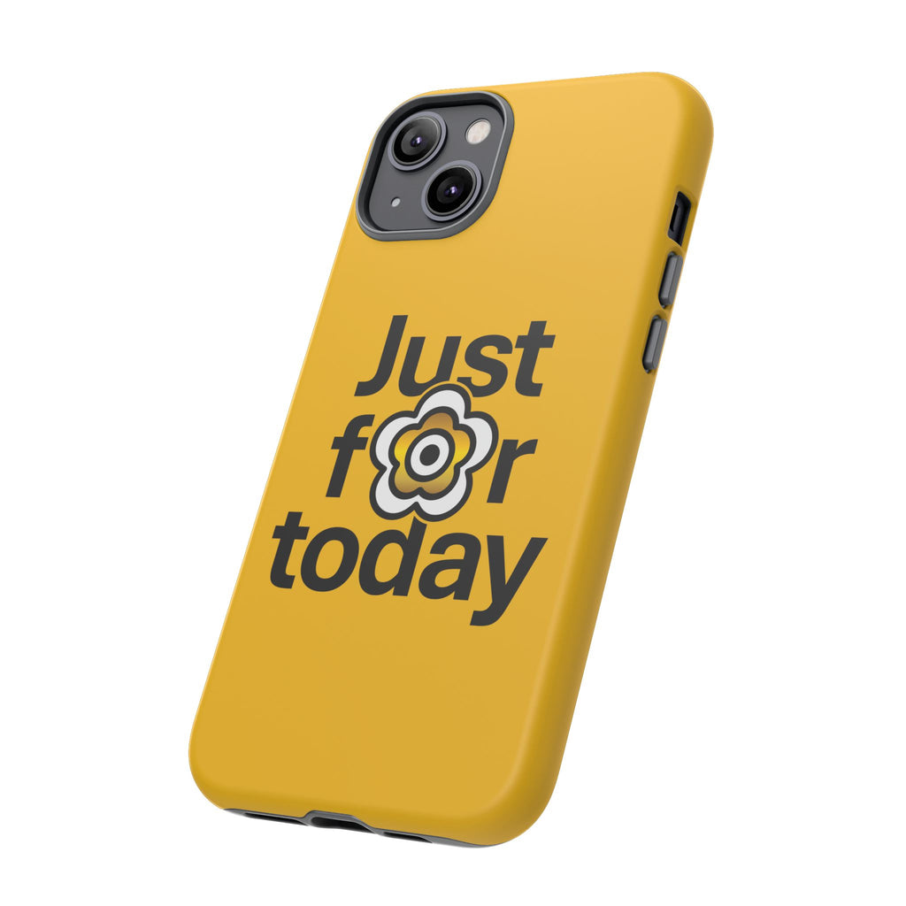 P🌺🌺P2Poppies Just for Today i-Phone Case – Inspirational Recovery Protection