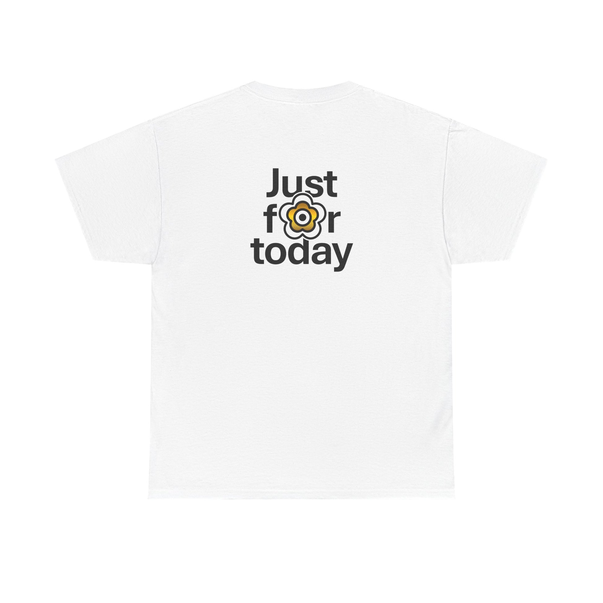 P🌺🌺P2Poppies Just for Today – Motivational Recovery T-Shirt