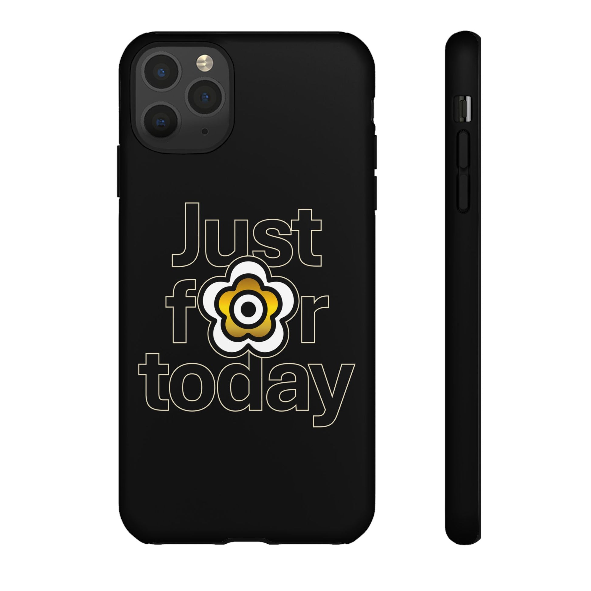 P🌺🌺P2Poppies Just for Today i-Phone Case – Inspirational Recovery Protection