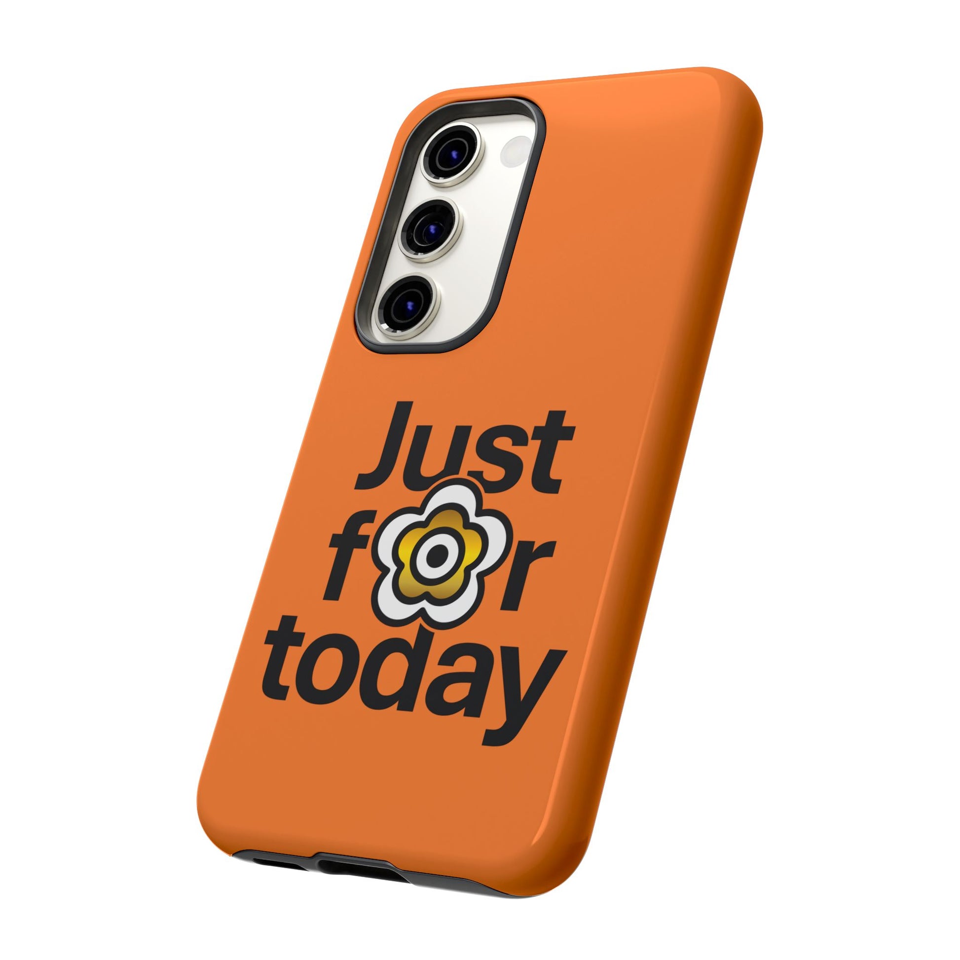 P🌺🌺P2Poppies Just for Today Samsung Phone Case – Inspirational Recovery Protection