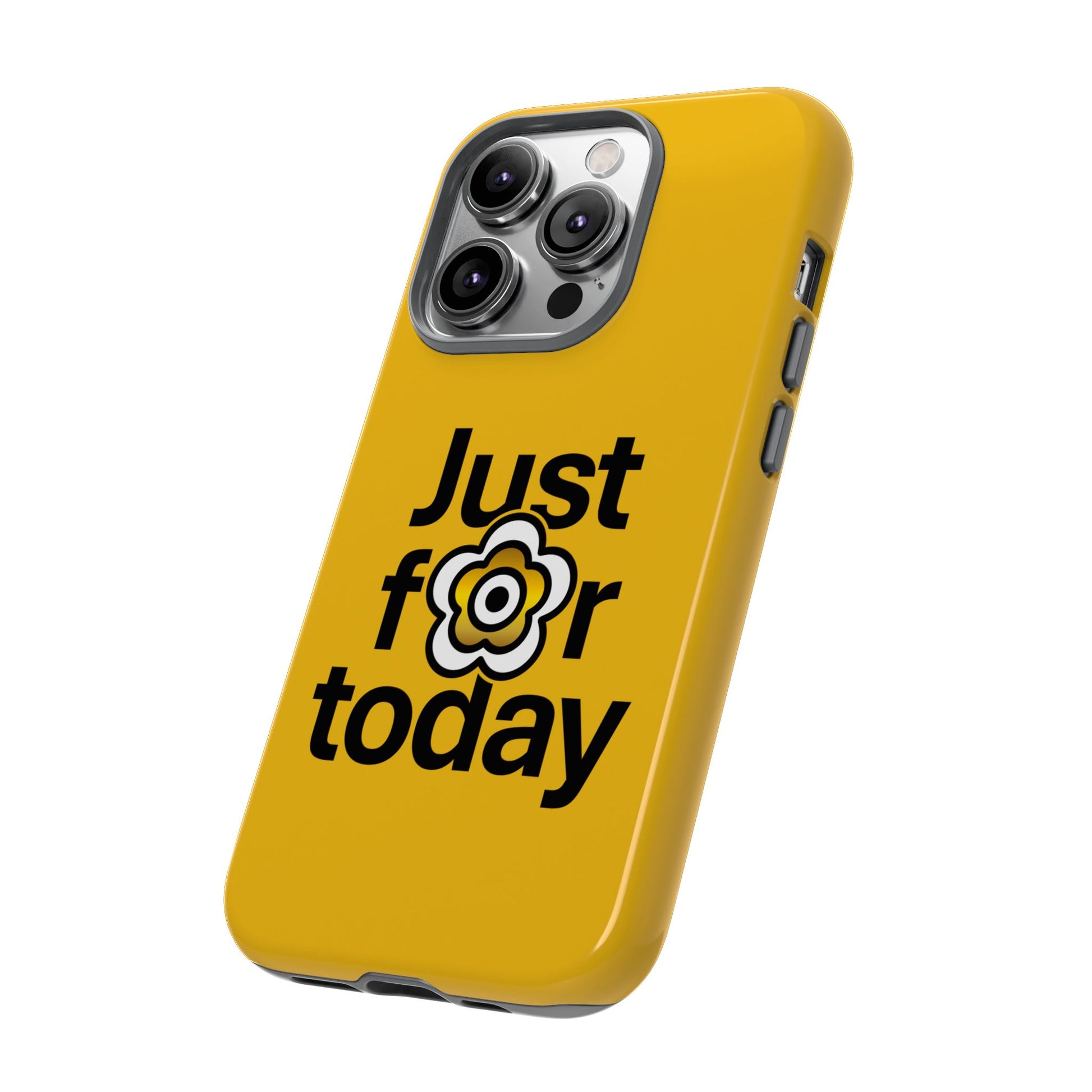 P🌺🌺P2Poppies Just for Today i-Phone Case – Inspirational Recovery Protection