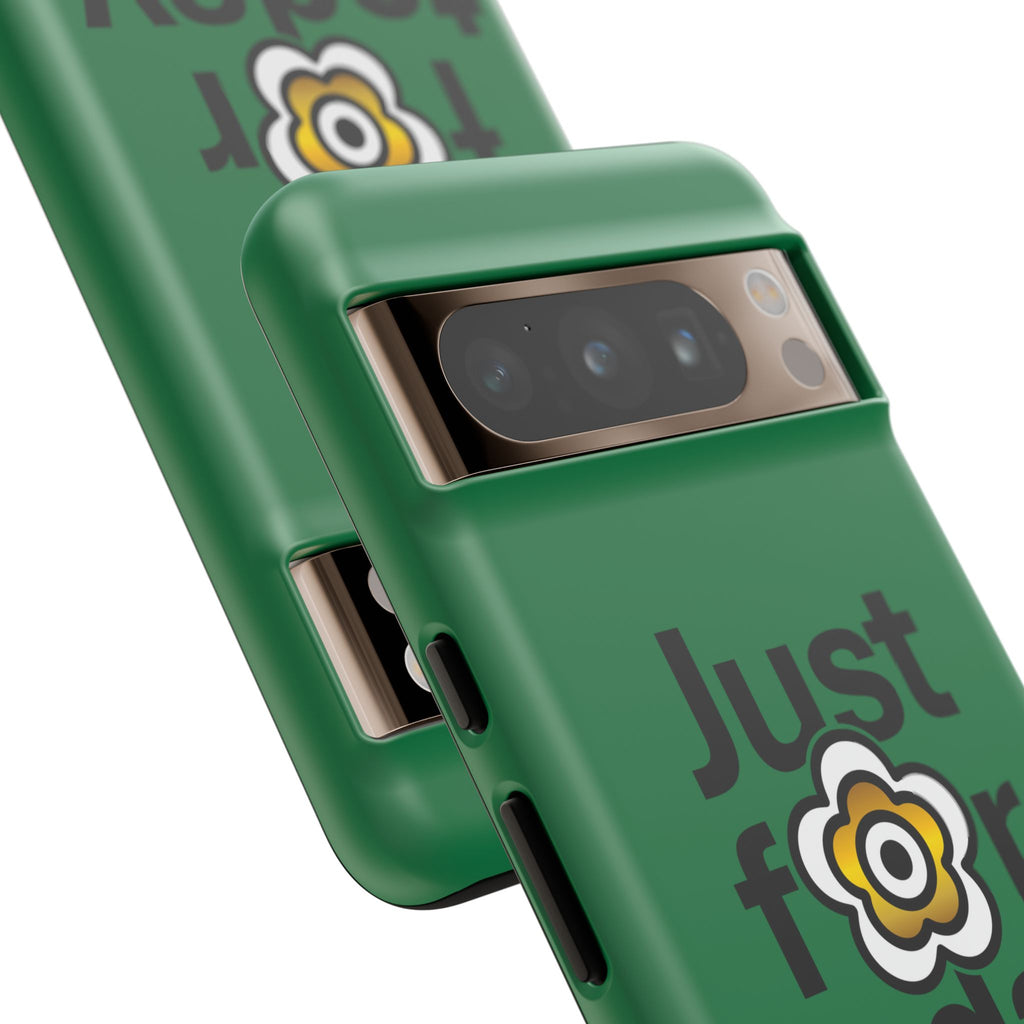 P🌺🌺P2Poppies Just for Today Google Phone Case – Inspirational Recovery Protection