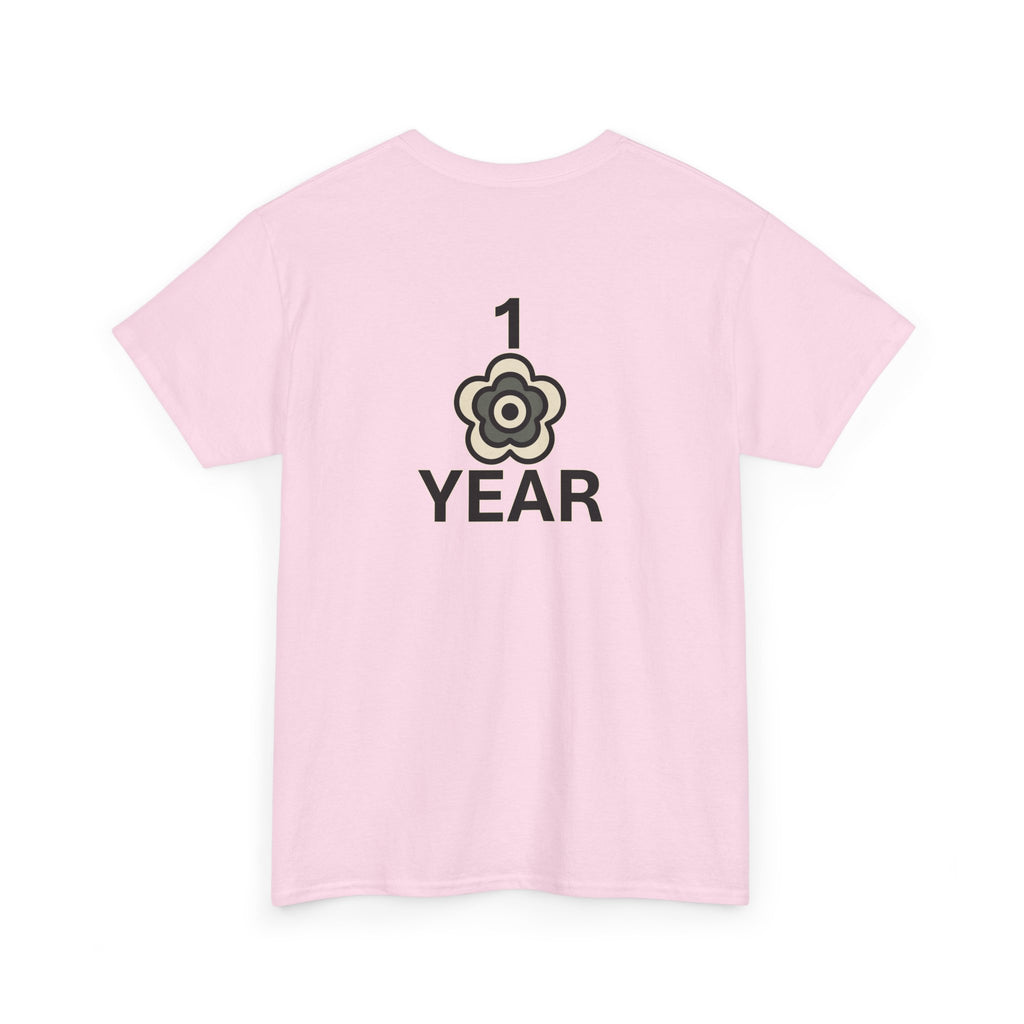 P🌺🌺P2Poppies 1 Year Sober – Motivational Recovery T-Shirt