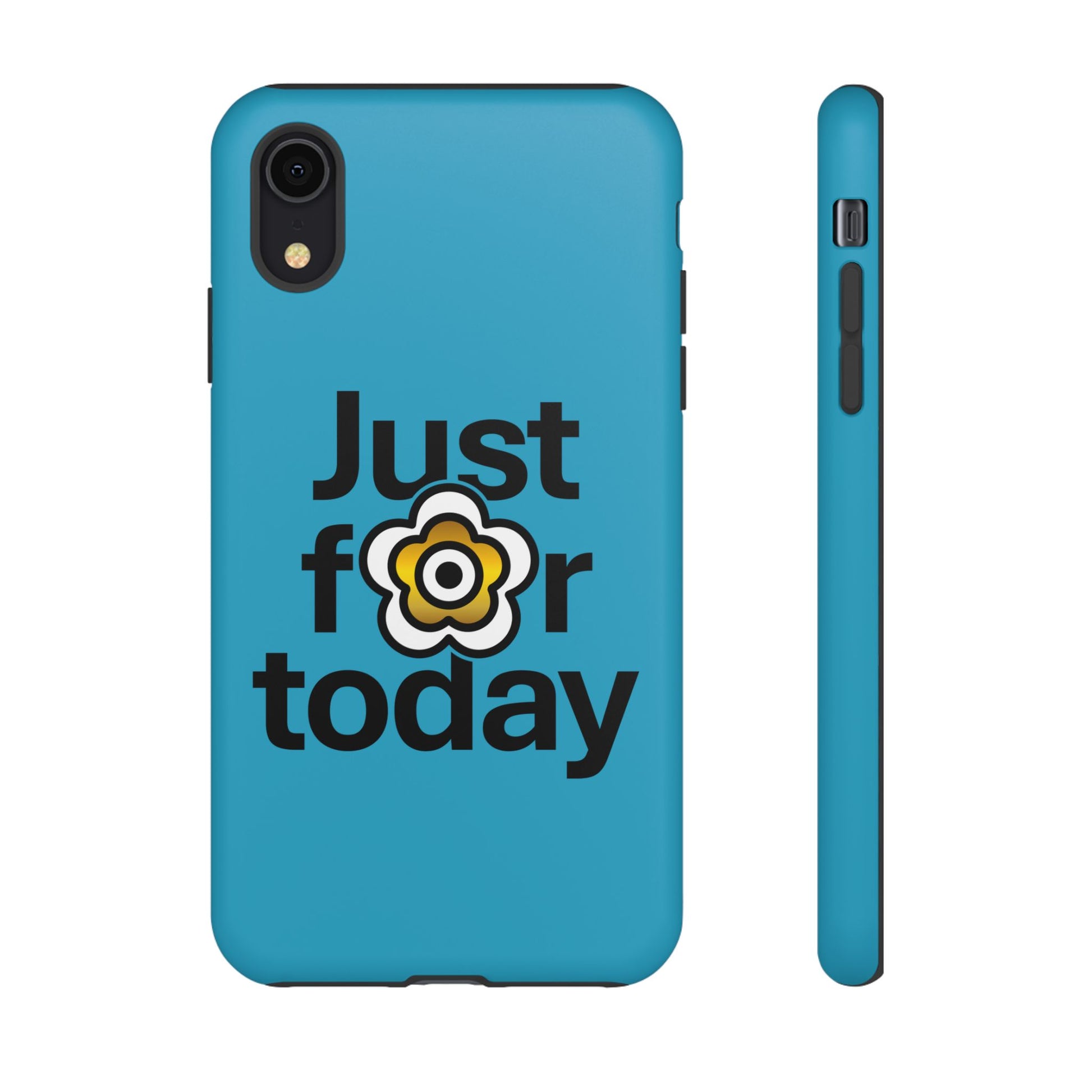 P🌺🌺P2Poppies Just for Today i-Phone Case – Inspirational Recovery Protection