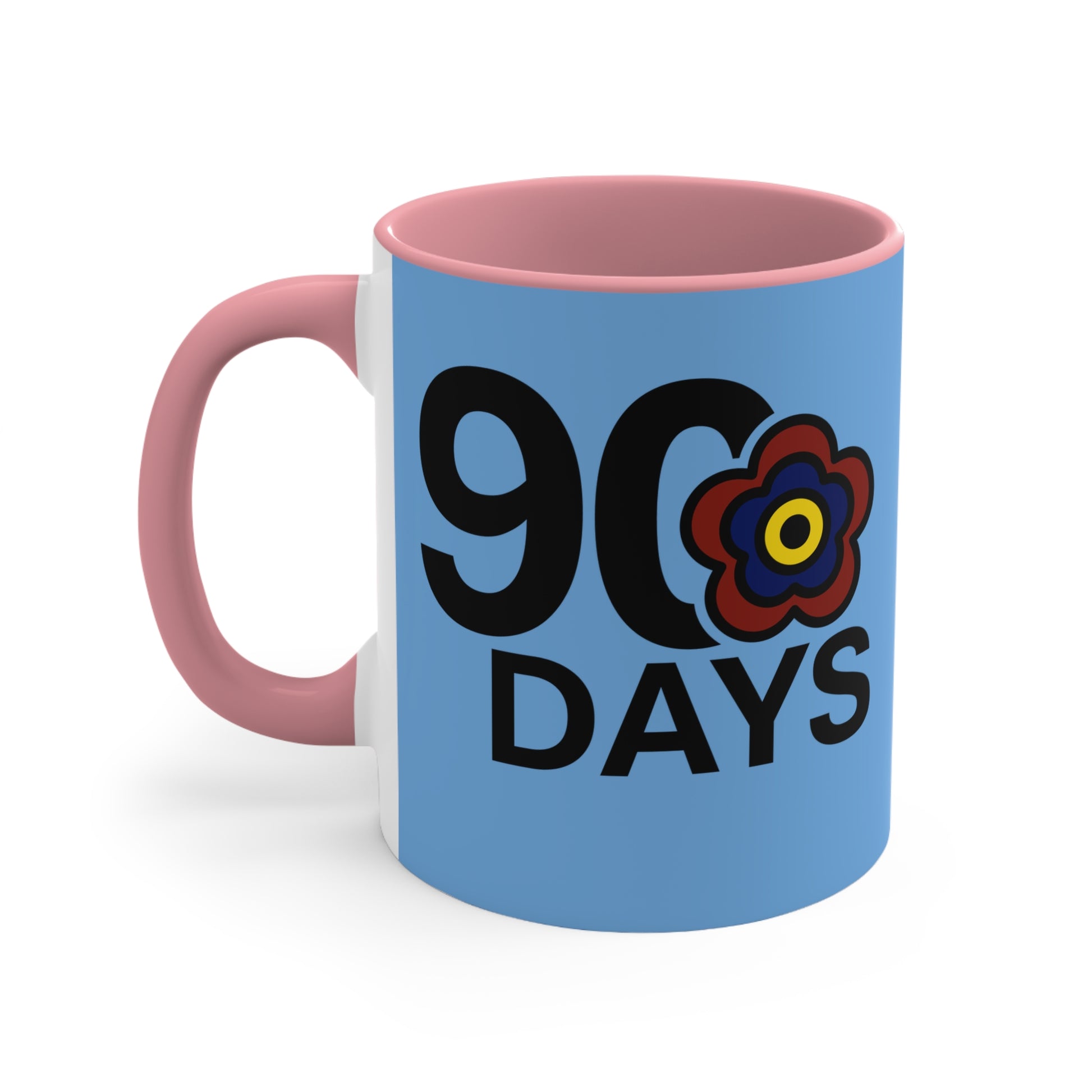 P🌺🌺P2Poppies 90 Days – Motivational Recovery Mug