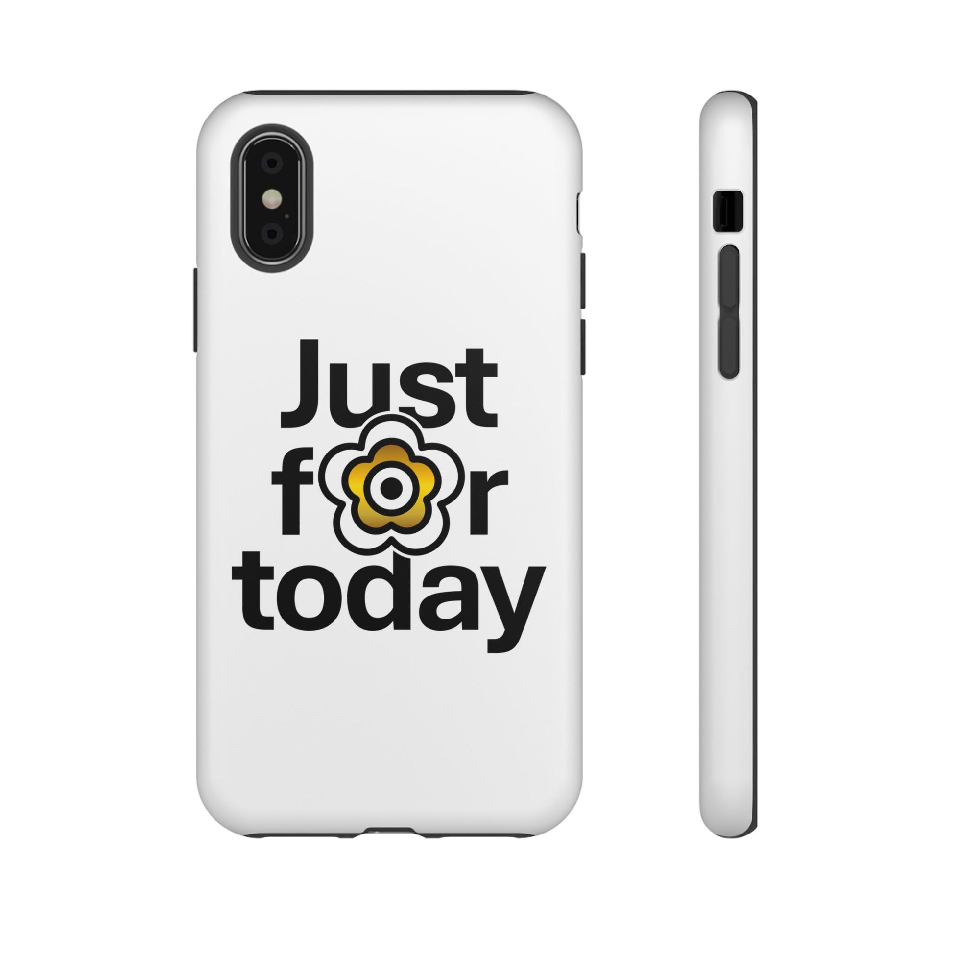 P🌺🌺P2Poppies Just for Today i-Phone Case – Inspirational Recovery Protection