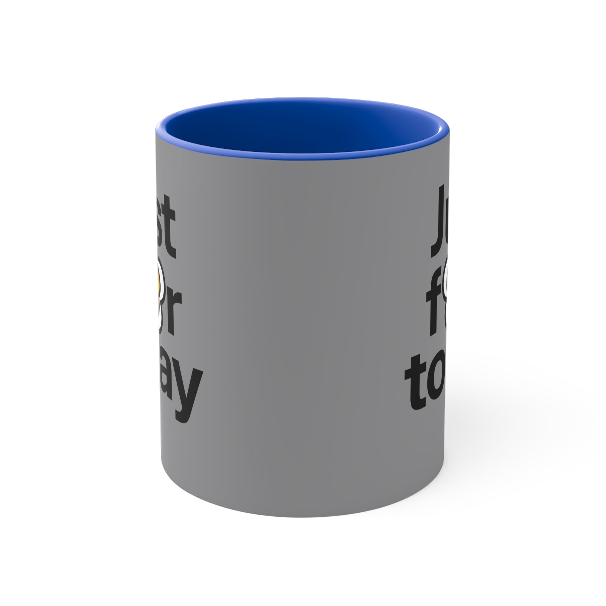 P🌺🌺P2Poppies Just for Today – Motivational Recovery Mug