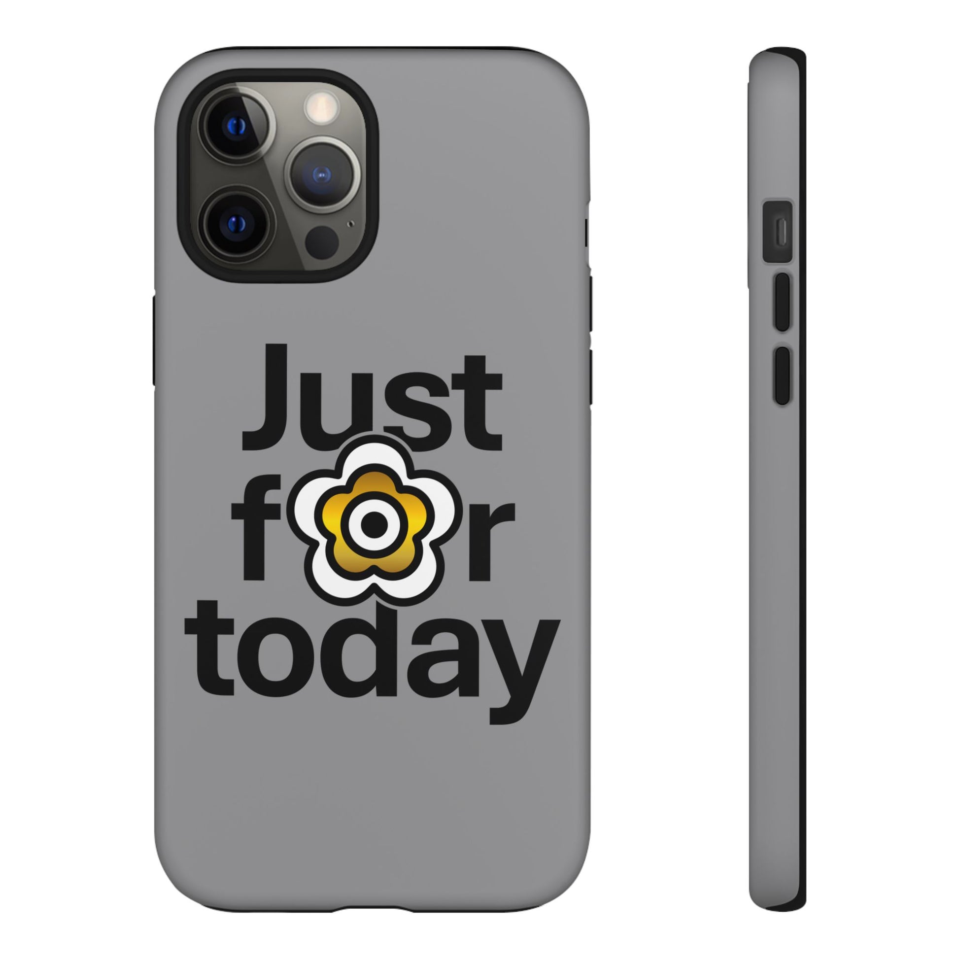 P🌺🌺P2Poppies Just for Today i-Phone Case – Inspirational Recovery Protection