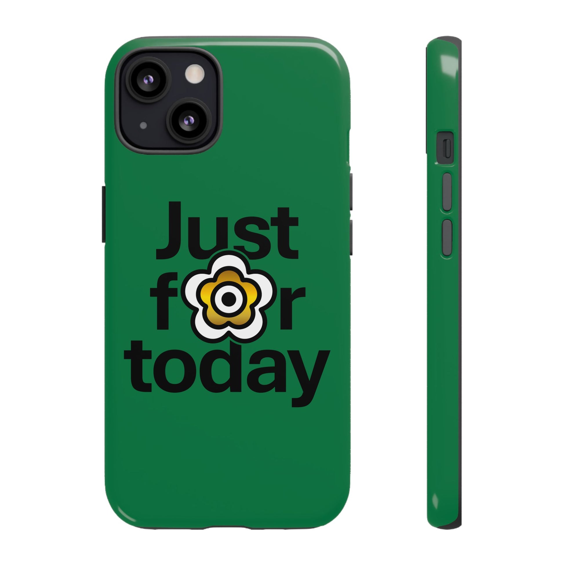 P🌺🌺P2Poppies Just for Today i-Phone Case – Inspirational Recovery Protection