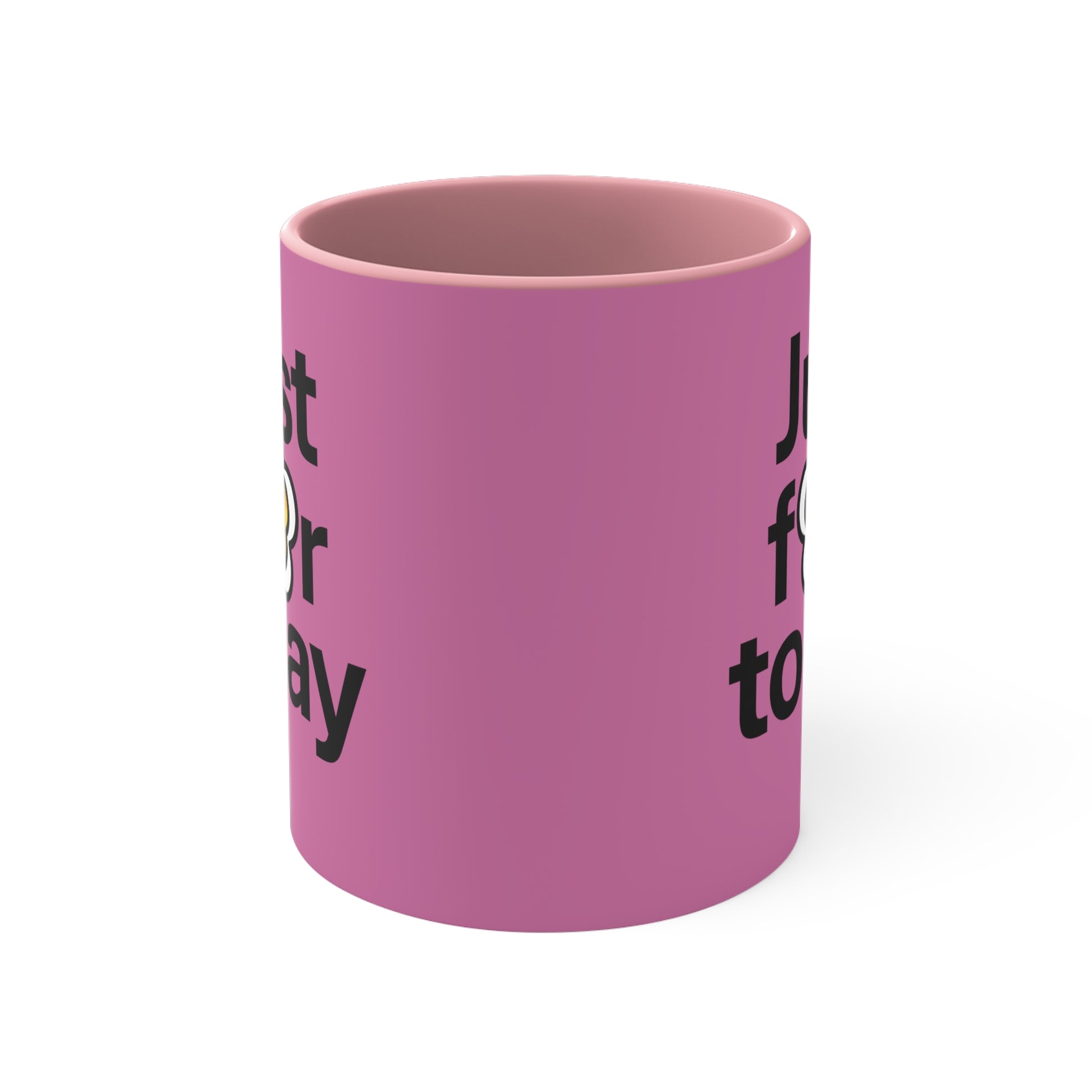 P🌺🌺P2Poppies Just for Today – Motivational Recovery Mug