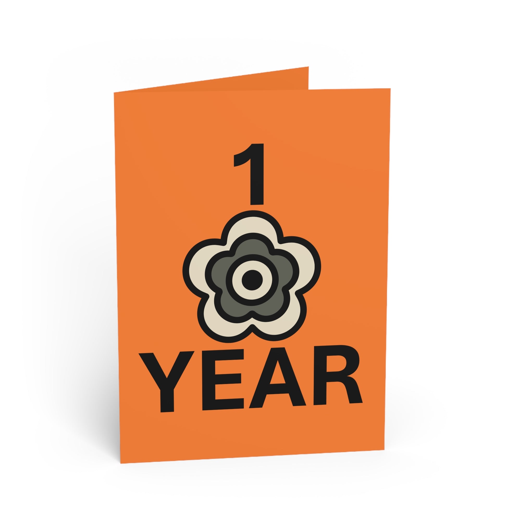 P🌺🌺P2Poppies 1 Year Milestone Greeting Card