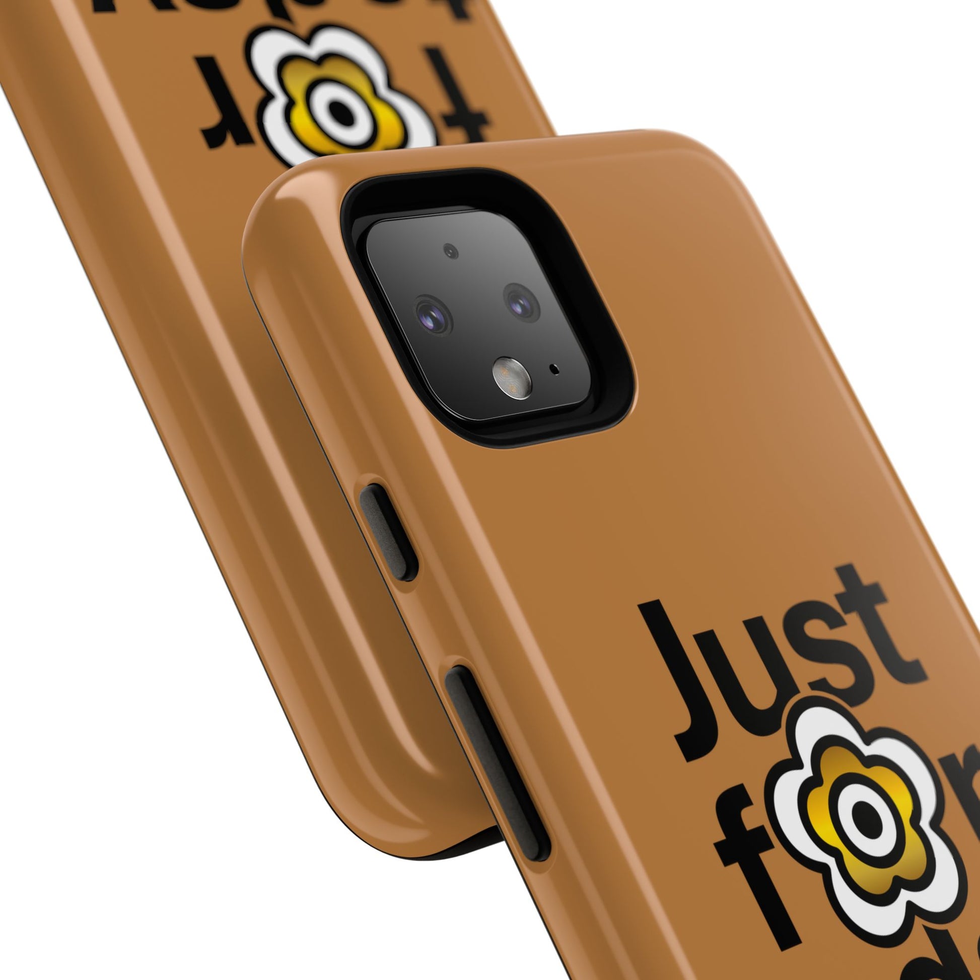 P🌺🌺P2Poppies Just for Today Google Phone Case – Inspirational Recovery Protection