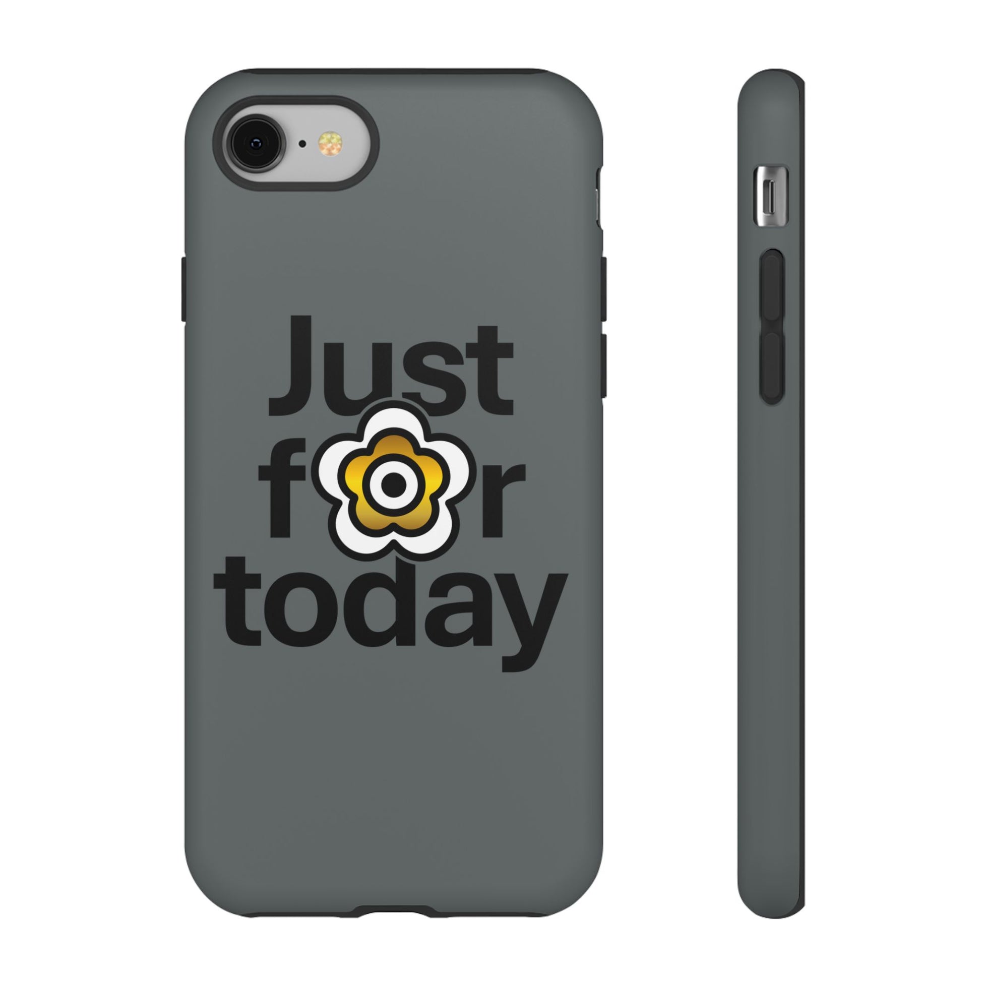 P🌺🌺P2Poppies Just for Today i-Phone Case – Inspirational Recovery Protection