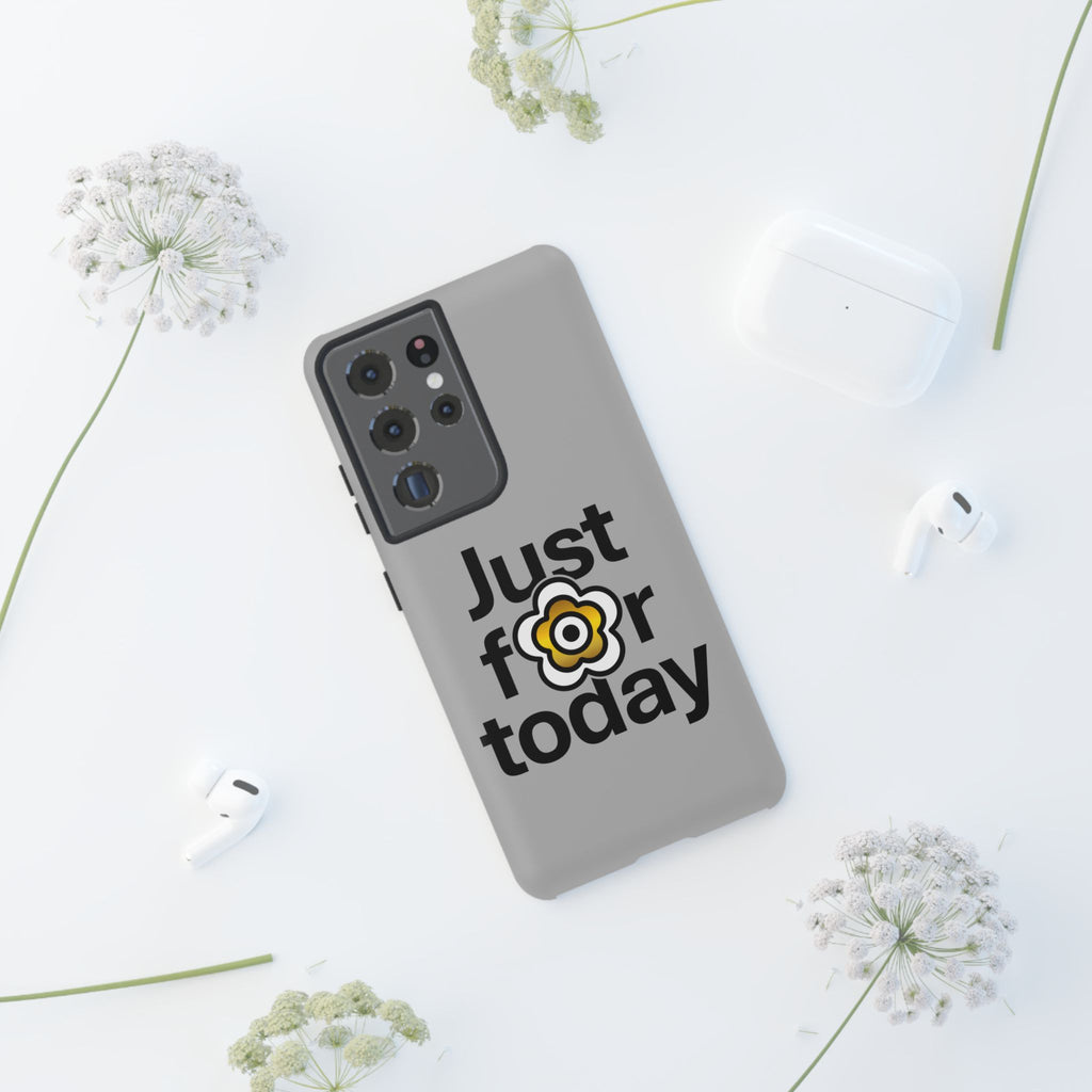 P🌺🌺P2Poppies Just for Today Samsung Phone Case – Inspirational Recovery Protection