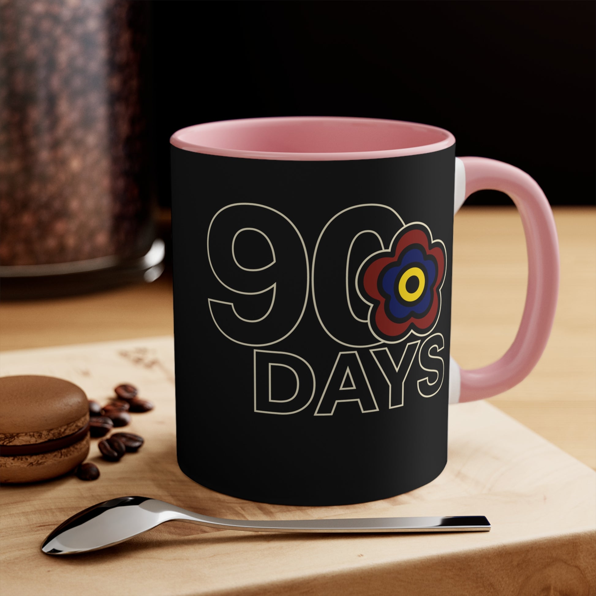 P🌺🌺P2Poppies 90 Days – Motivational Recovery Mug