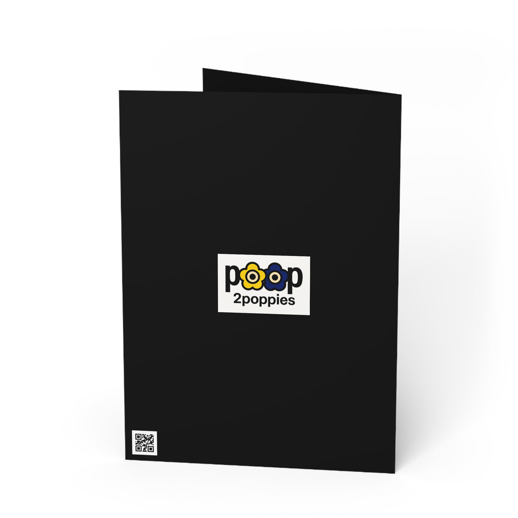 P🌺🌺P2Poppies 1 Year Milestone Greeting Card