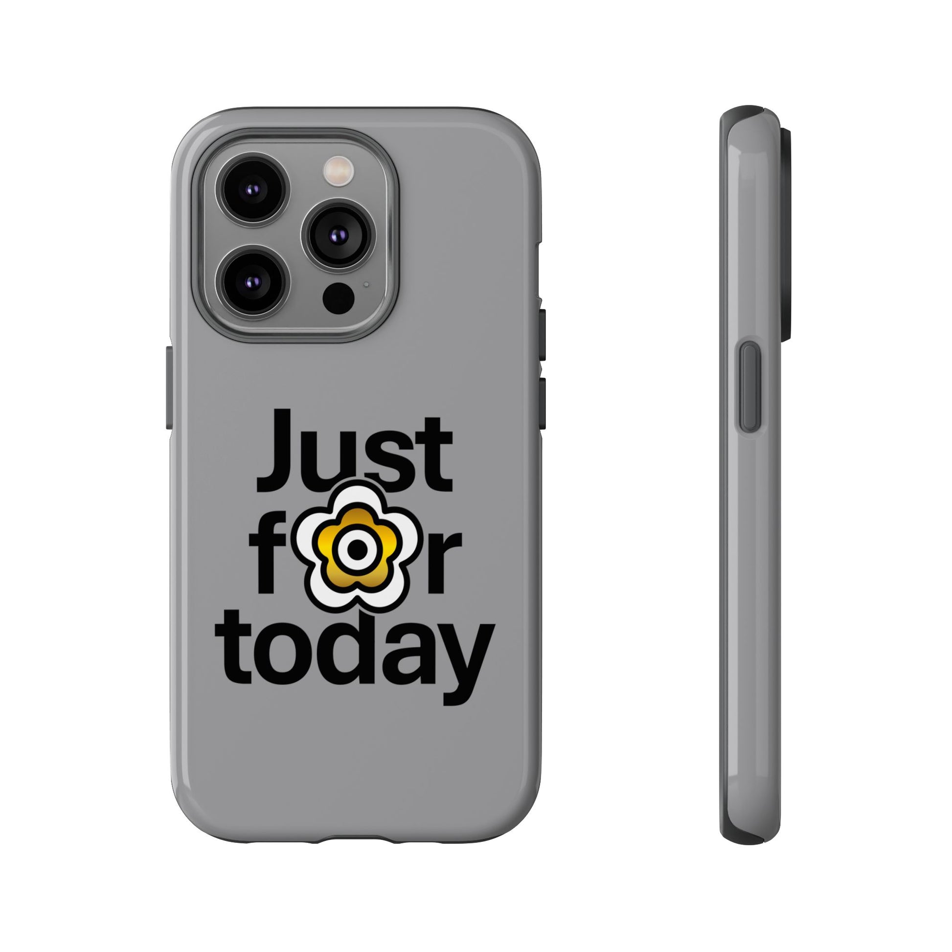 P🌺🌺P2Poppies Just for Today i-Phone Case – Inspirational Recovery Protection