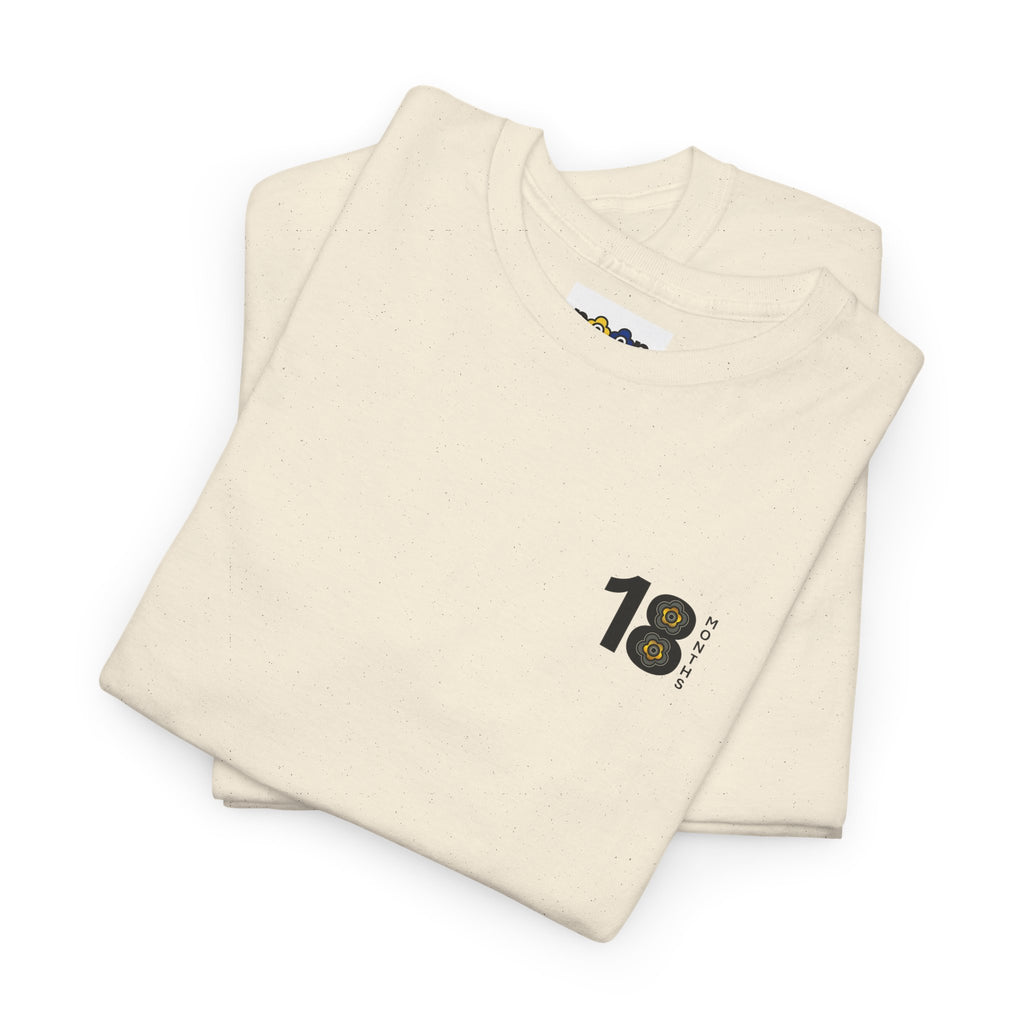 P🌺🌺P2Poppies 18 Months Sober – Motivational Recovery T-Shirt