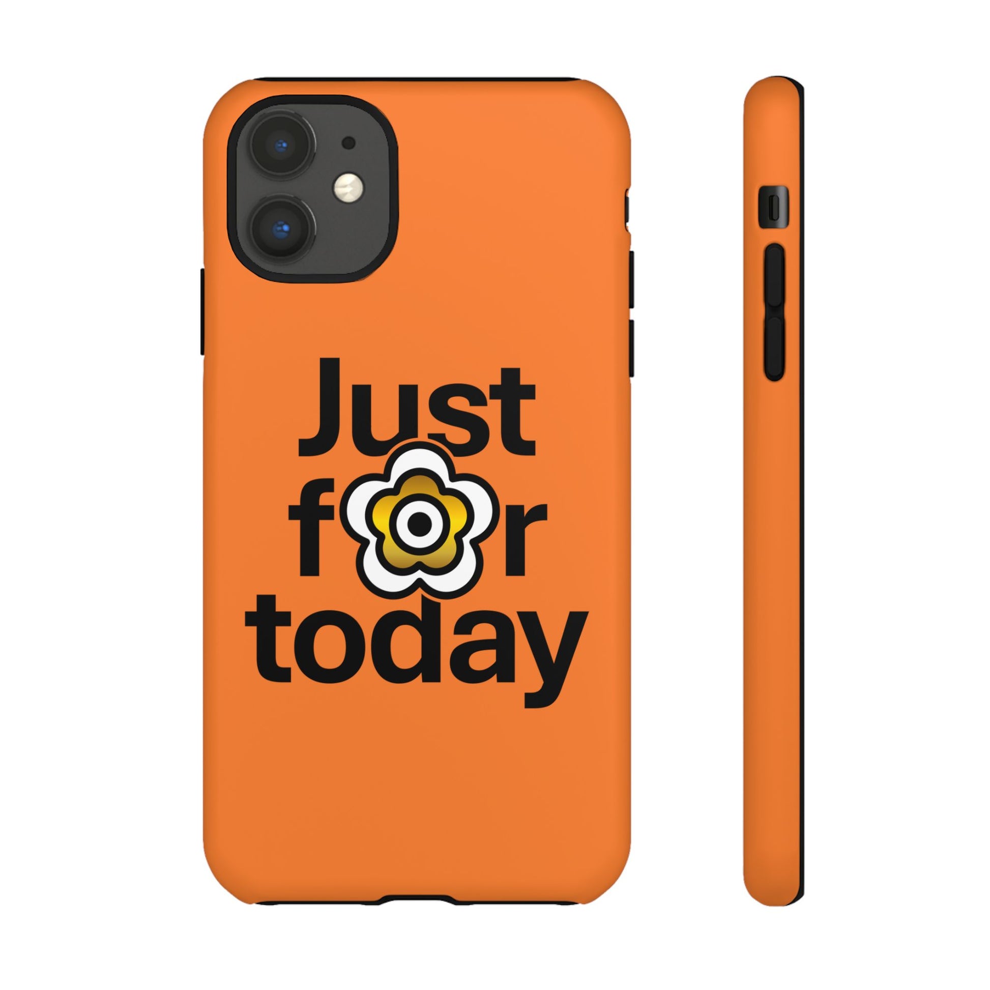 P🌺🌺P2Poppies Just for Today i-Phone Case – Inspirational Recovery Protection