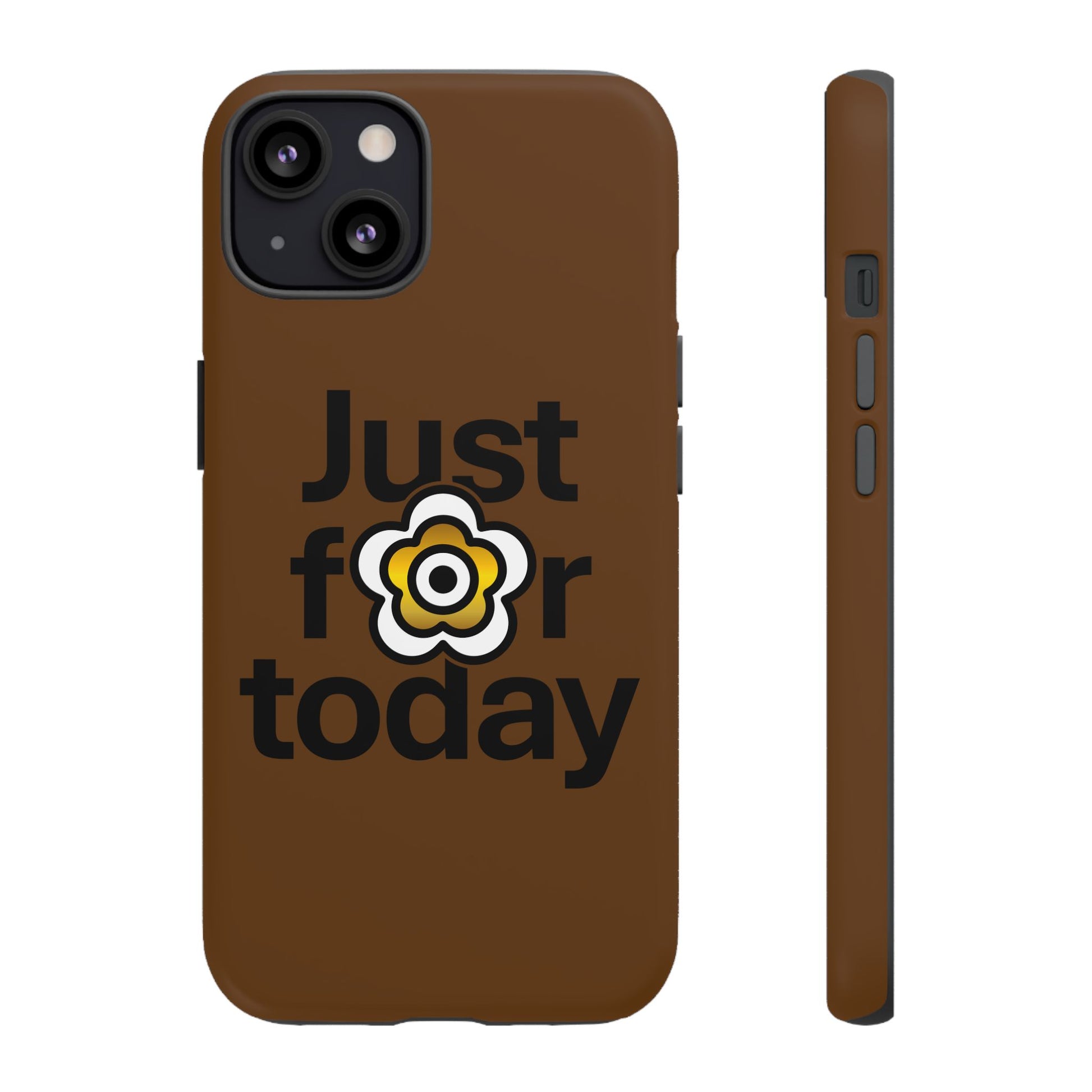 P🌺🌺P2Poppies Just for Today i-Phone Case – Inspirational Recovery Protection