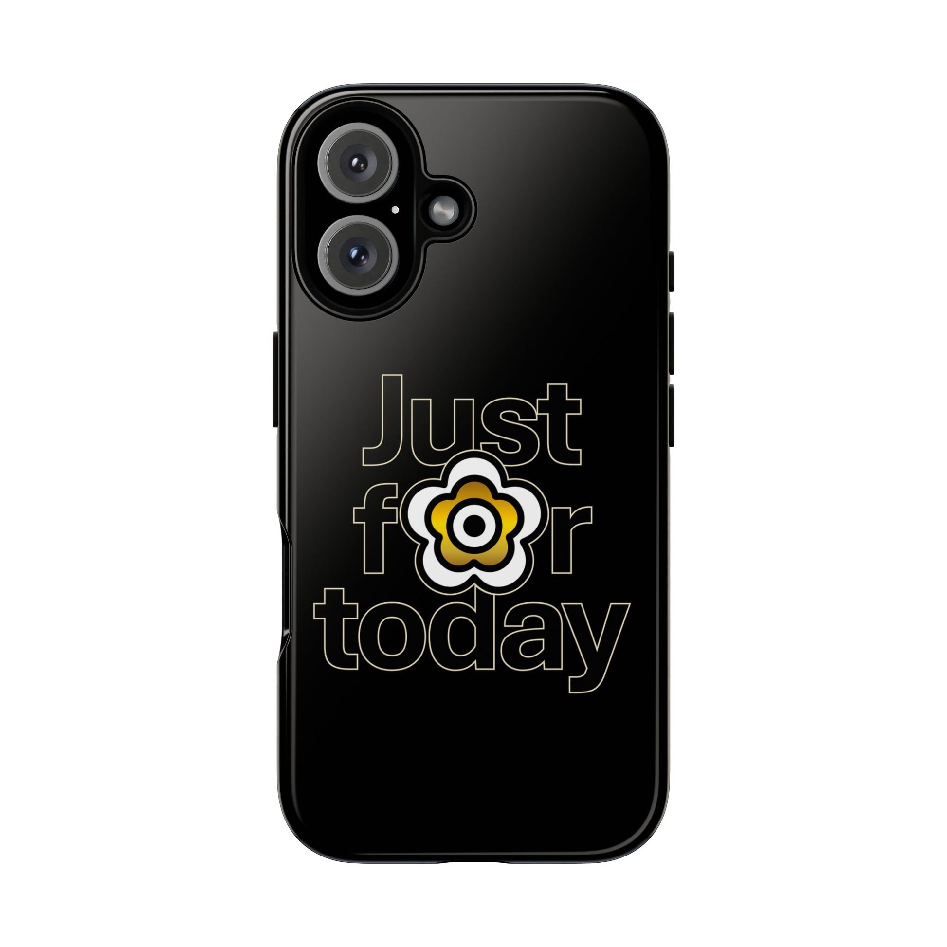 P🌺🌺P2Poppies Just for Today i-Phone Case – Inspirational Recovery Protection