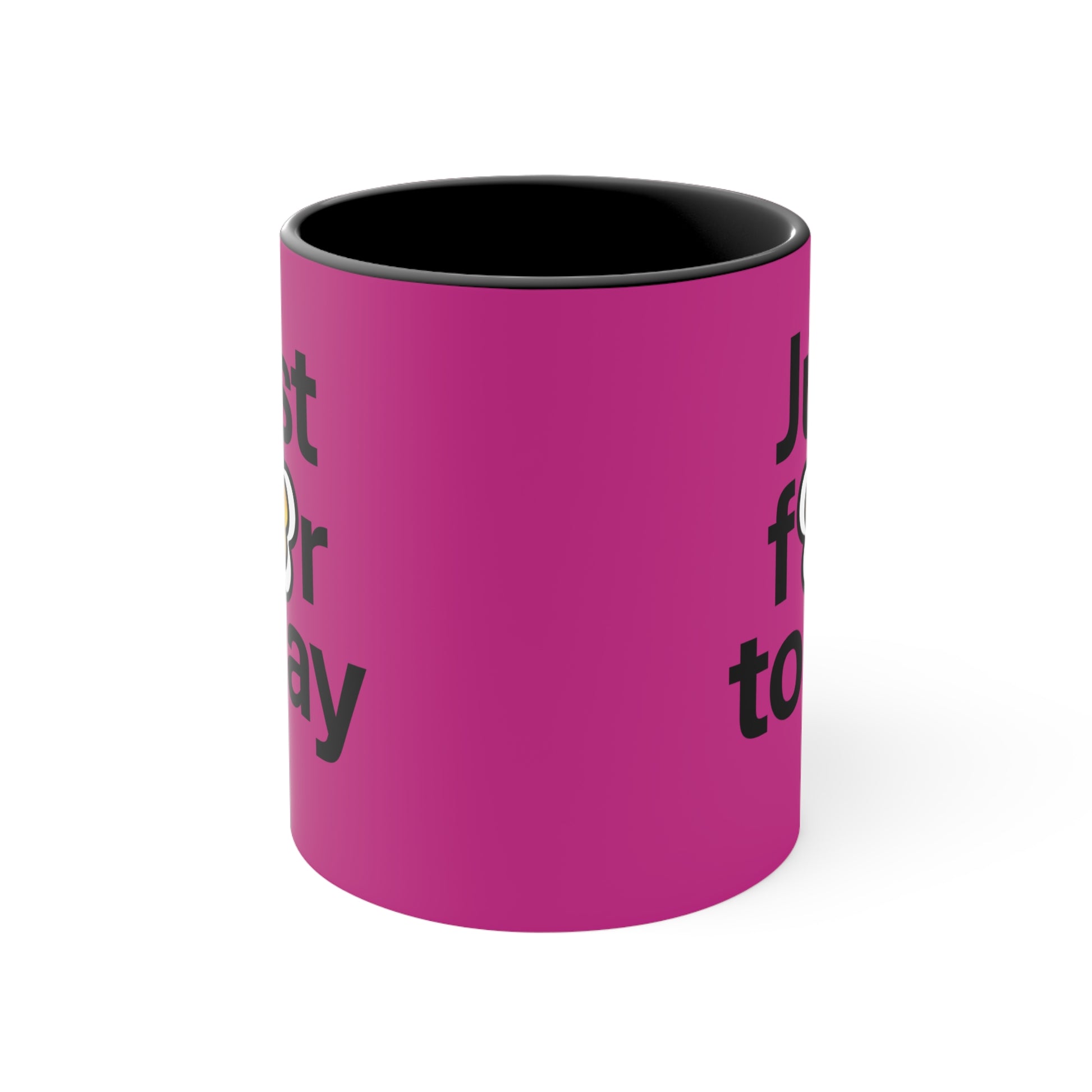 P🌺🌺P2Poppies Just for Today – Motivational Recovery Mug