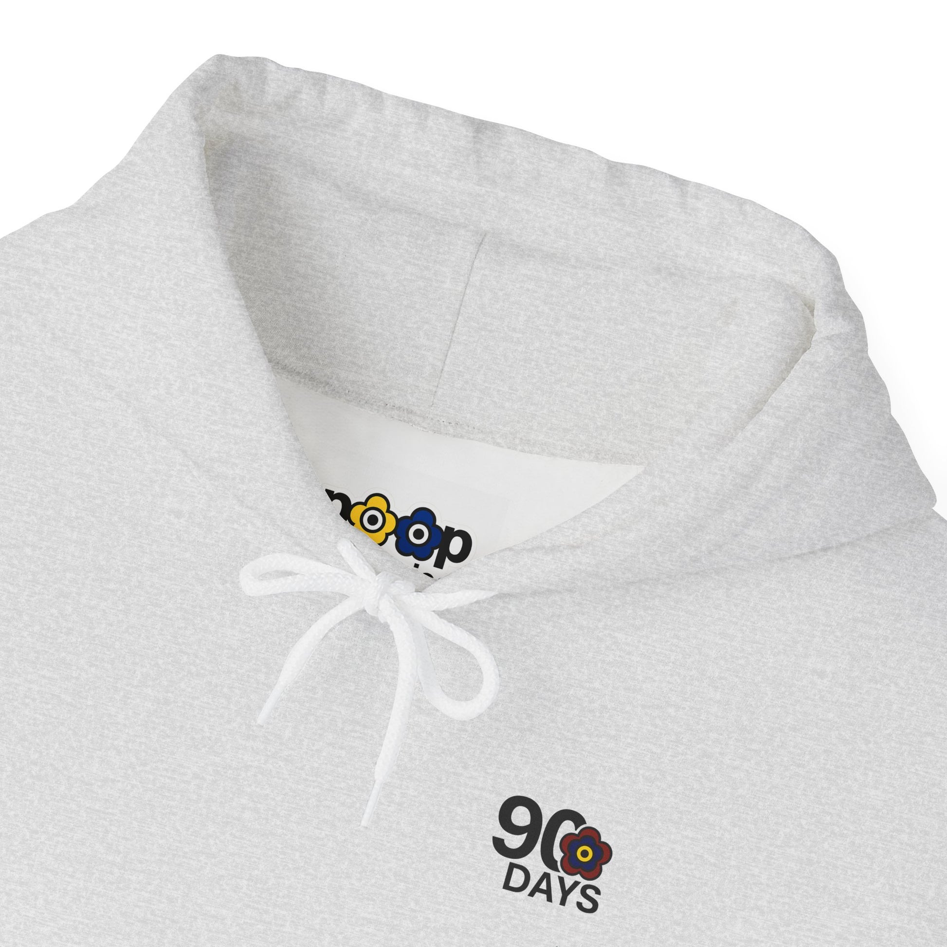 P🌺🌺P2Poppies 90 Days Sober Hoodie – Recovery Milestone Sweatshirt