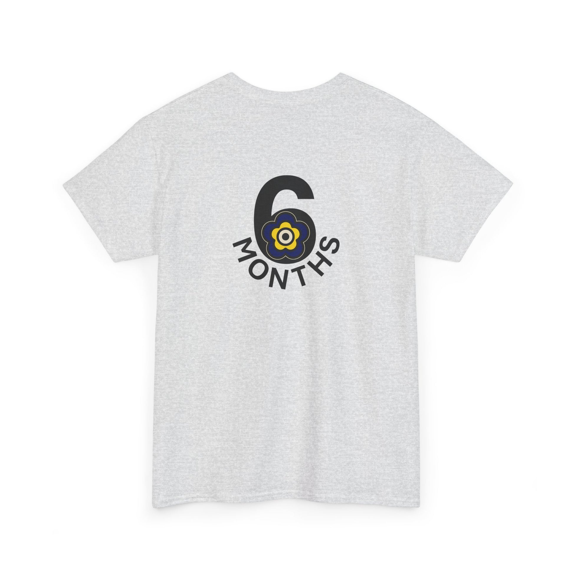 P🌺🌺P2Poppies 6 Months Sober – Motivational Recovery T-Shirt