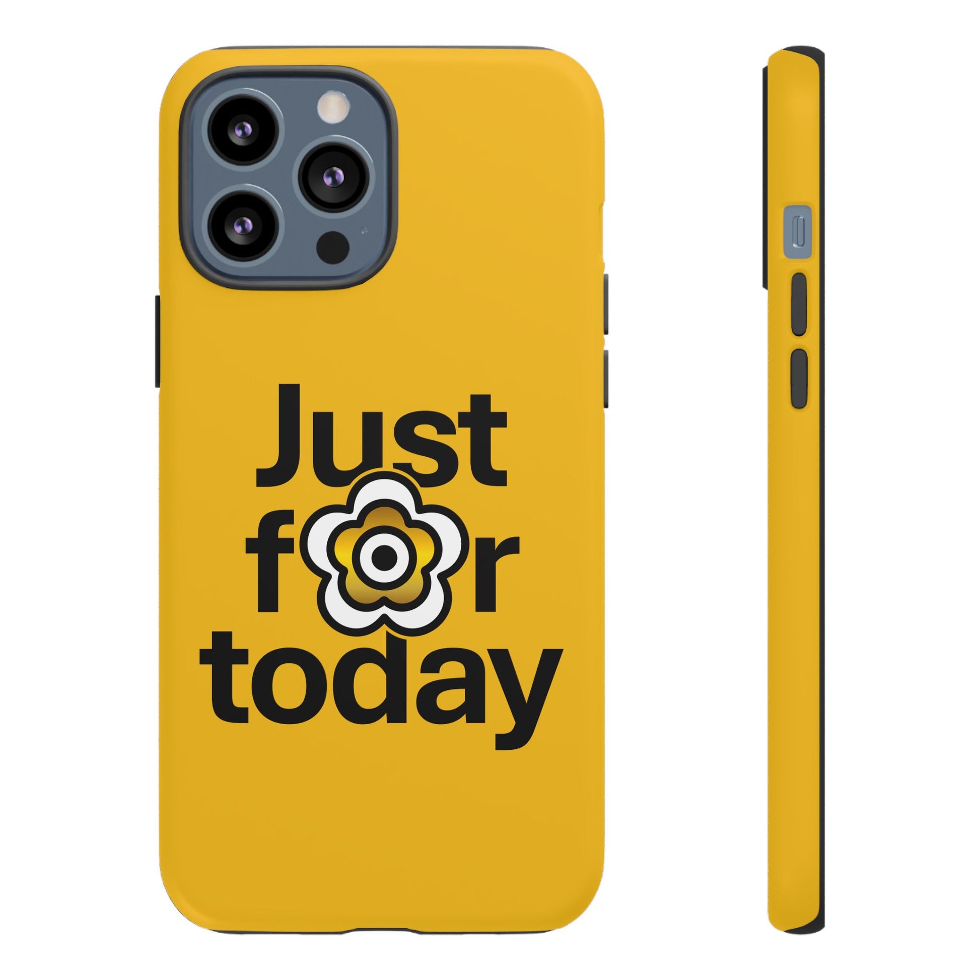 P🌺🌺P2Poppies Just for Today i-Phone Case – Inspirational Recovery Protection