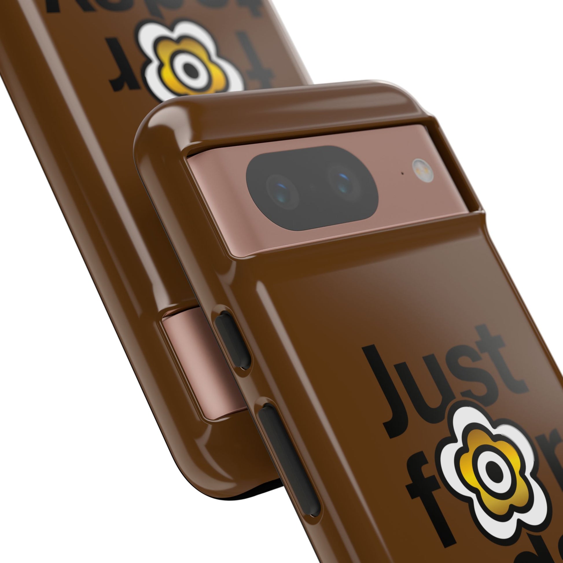 P🌺🌺P2Poppies Just for Today Google Phone Case – Inspirational Recovery Protection