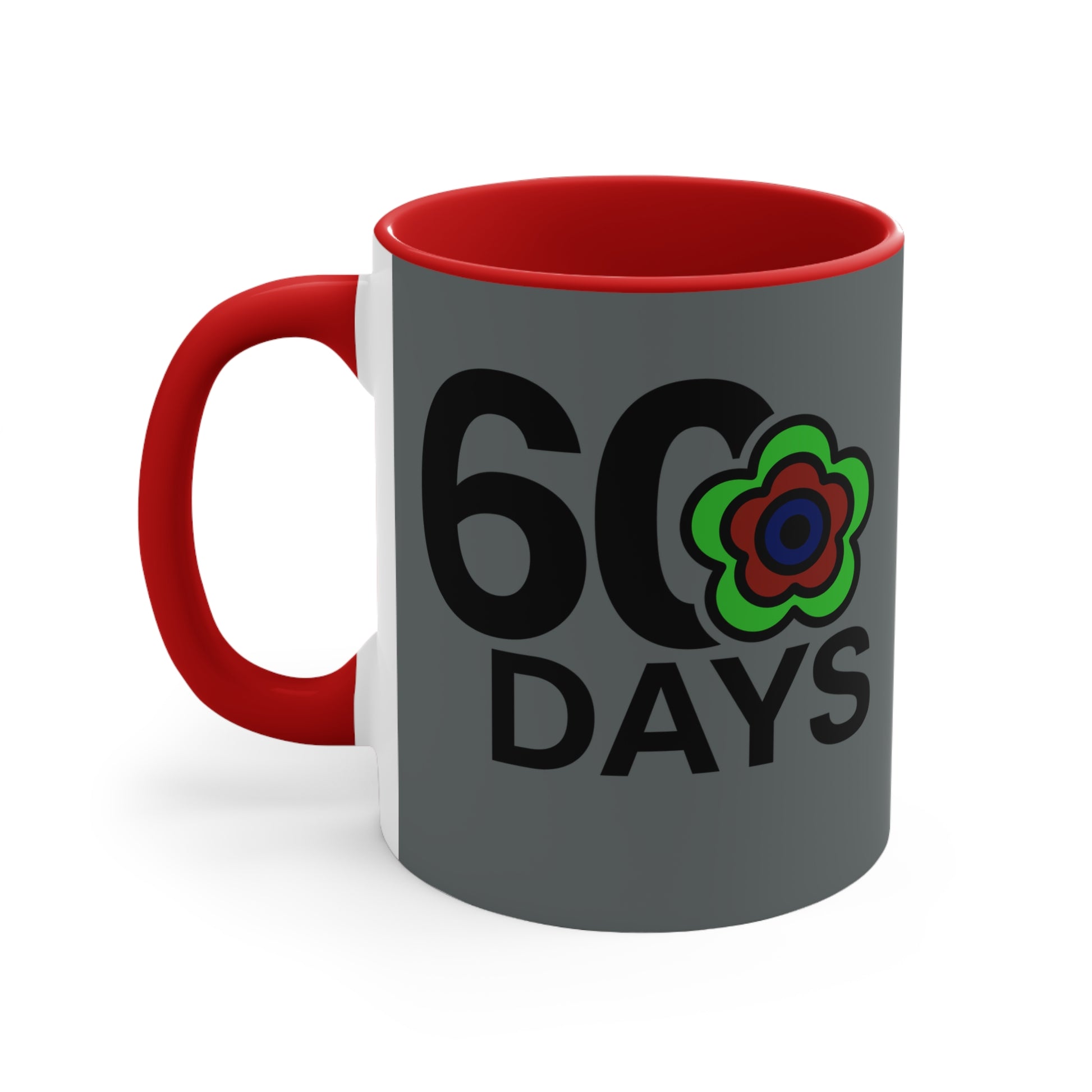 P🌺🌺P2Poppies 60 Days – Motivational Recovery Mug