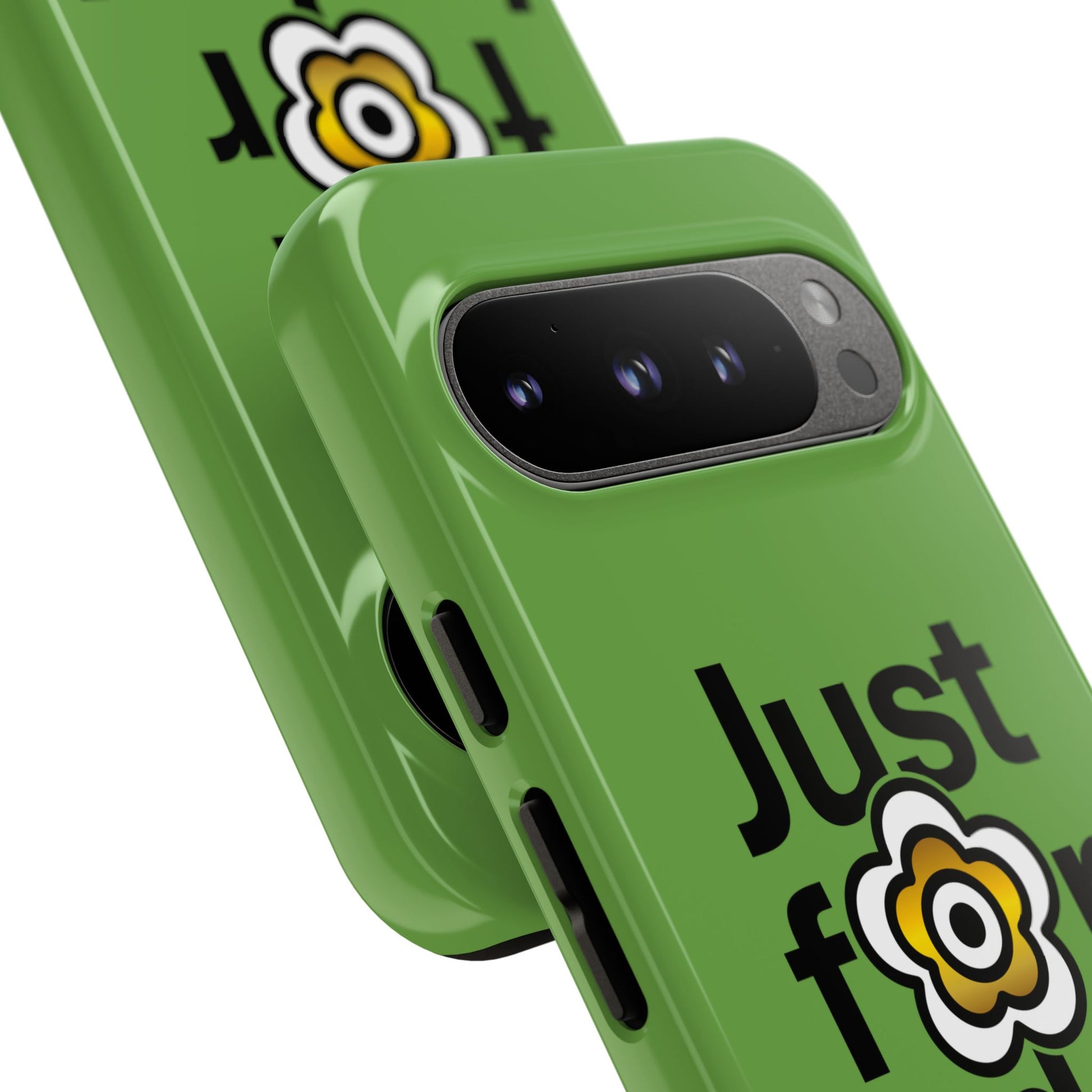 P🌺🌺P2Poppies Just for Today Google Phone Case – Inspirational Recovery Protection