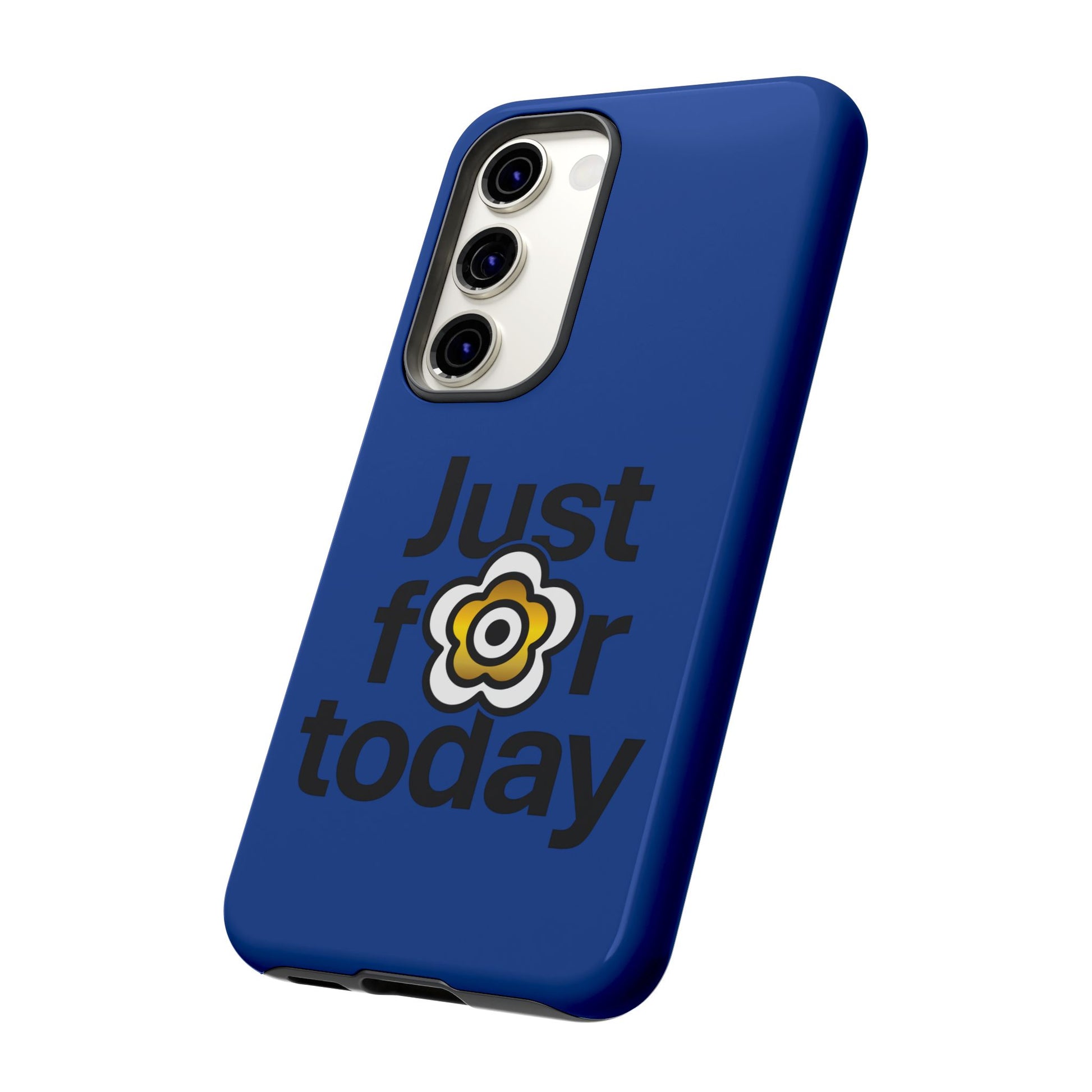 P🌺🌺P2Poppies Just for Today Samsung Phone Case – Inspirational Recovery Protection