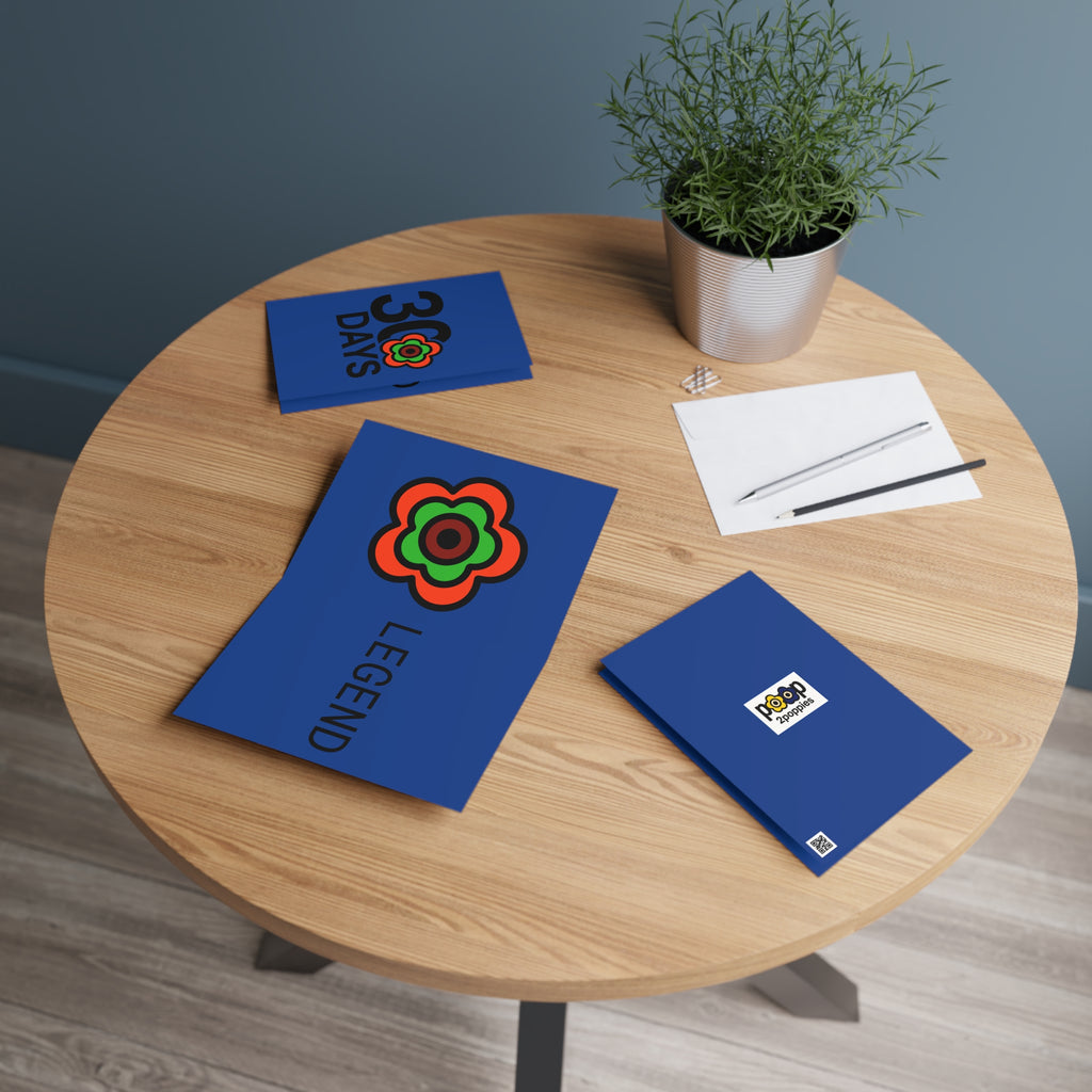 P🌺🌺P2Poppies 30 Days Milestone Greeting Card