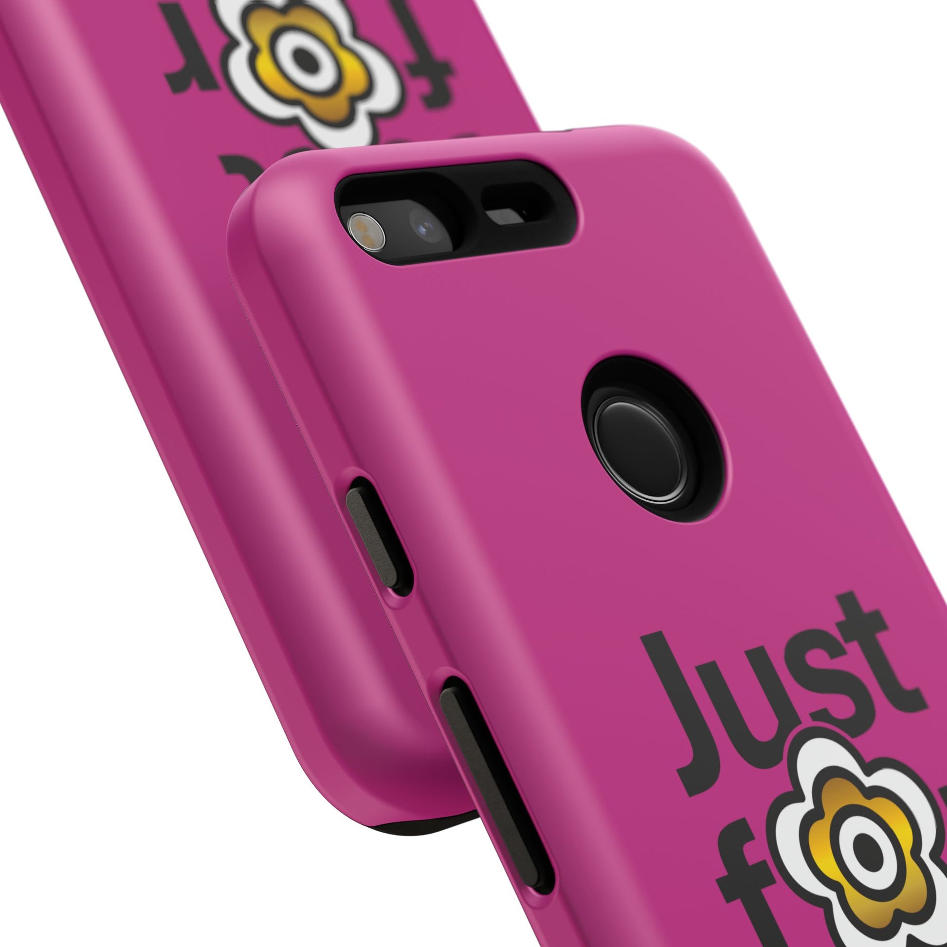 P🌺🌺P2Poppies Just for Today Google Phone Case – Inspirational Recovery Protection