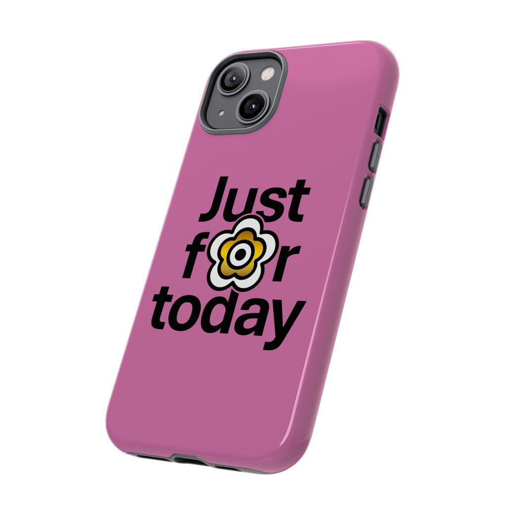 P🌺🌺P2Poppies Just for Today i-Phone Case – Inspirational Recovery Protection