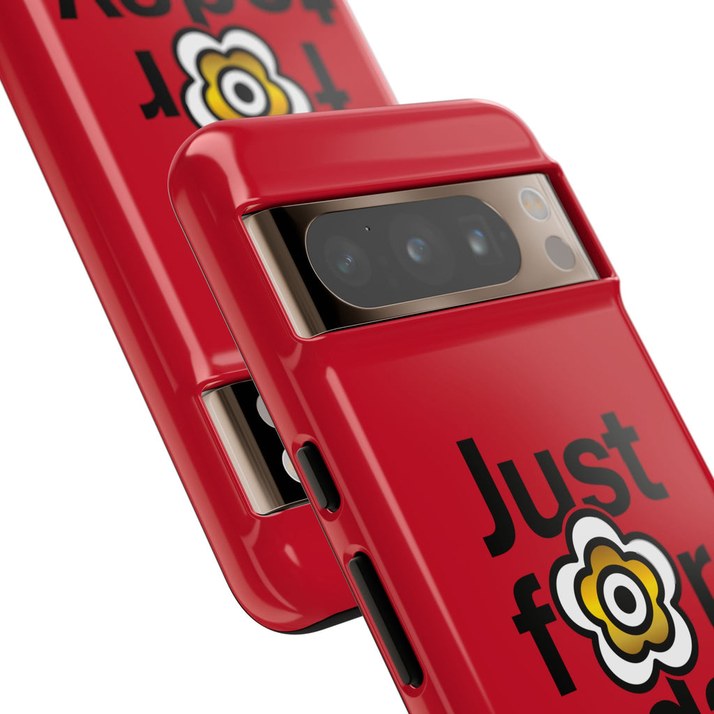 P🌺🌺P2Poppies Just for Today Google Phone Case – Inspirational Recovery Protection