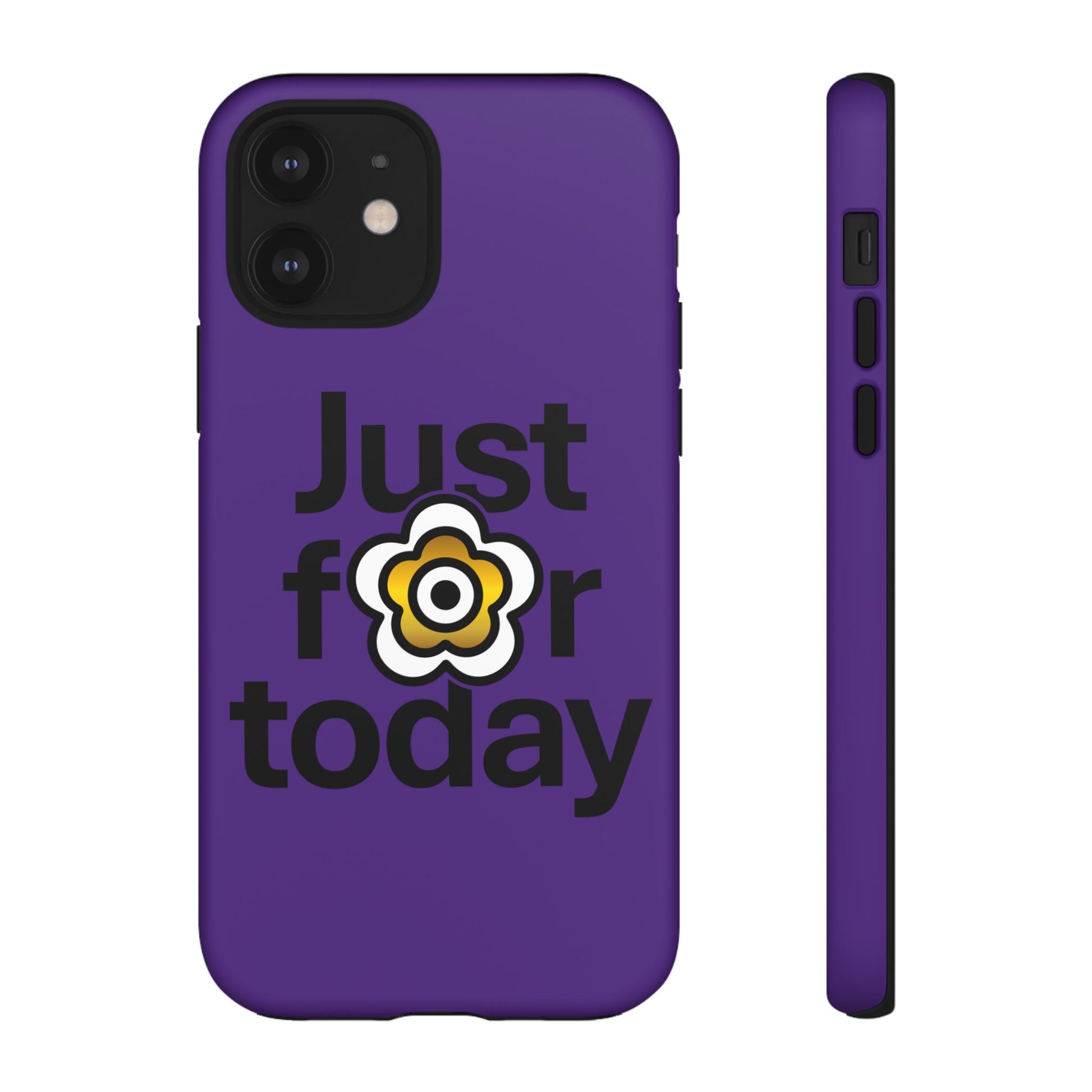 P🌺🌺P2Poppies Just for Today i-Phone Case – Inspirational Recovery Protection