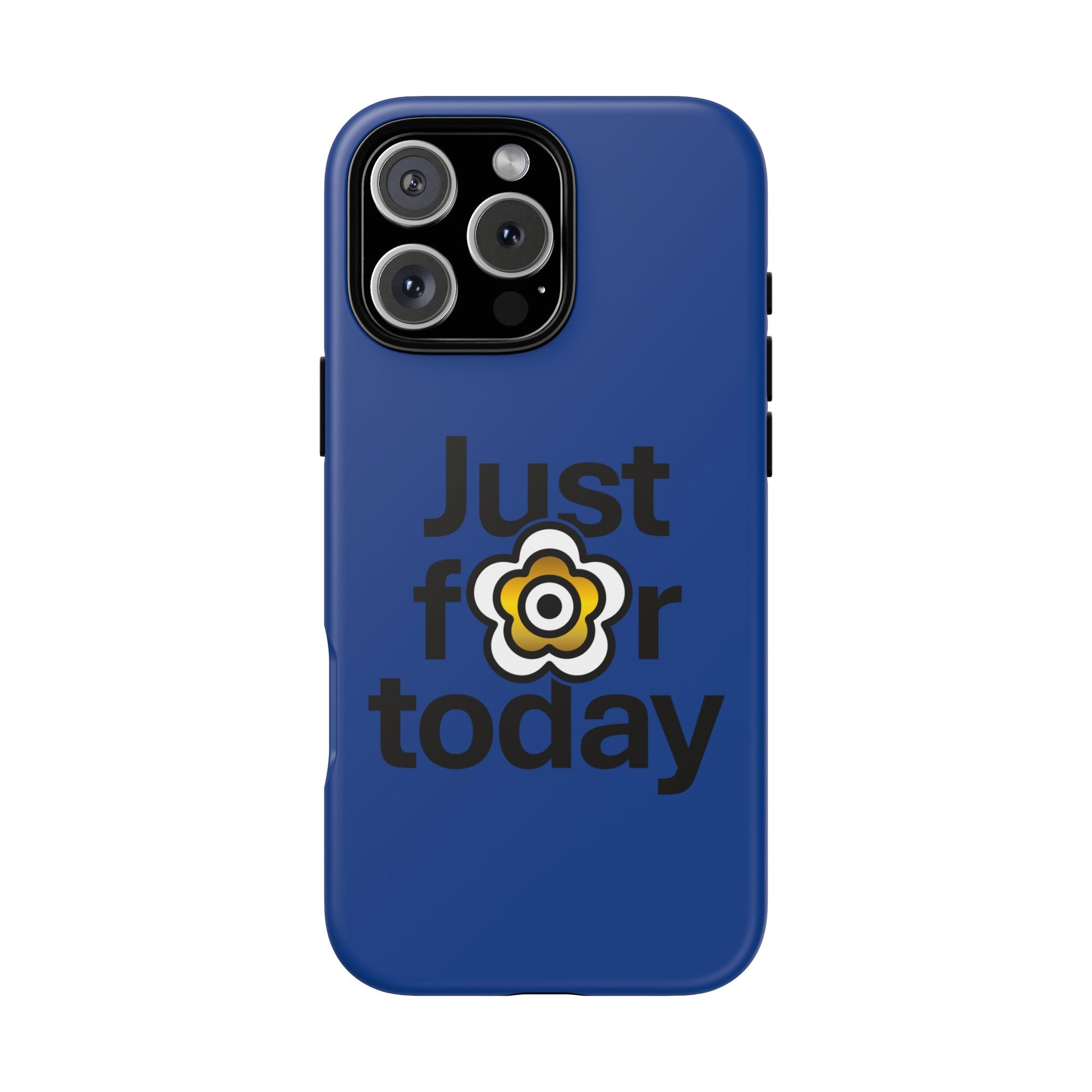 P🌺🌺P2Poppies Just for Today i-Phone Case – Inspirational Recovery Protection