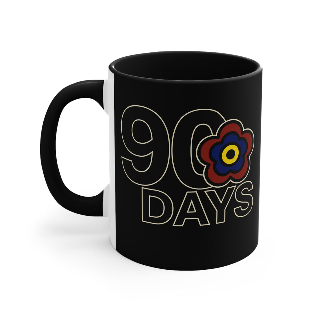 P🌺🌺P2Poppies 90 Days – Motivational Recovery Mug