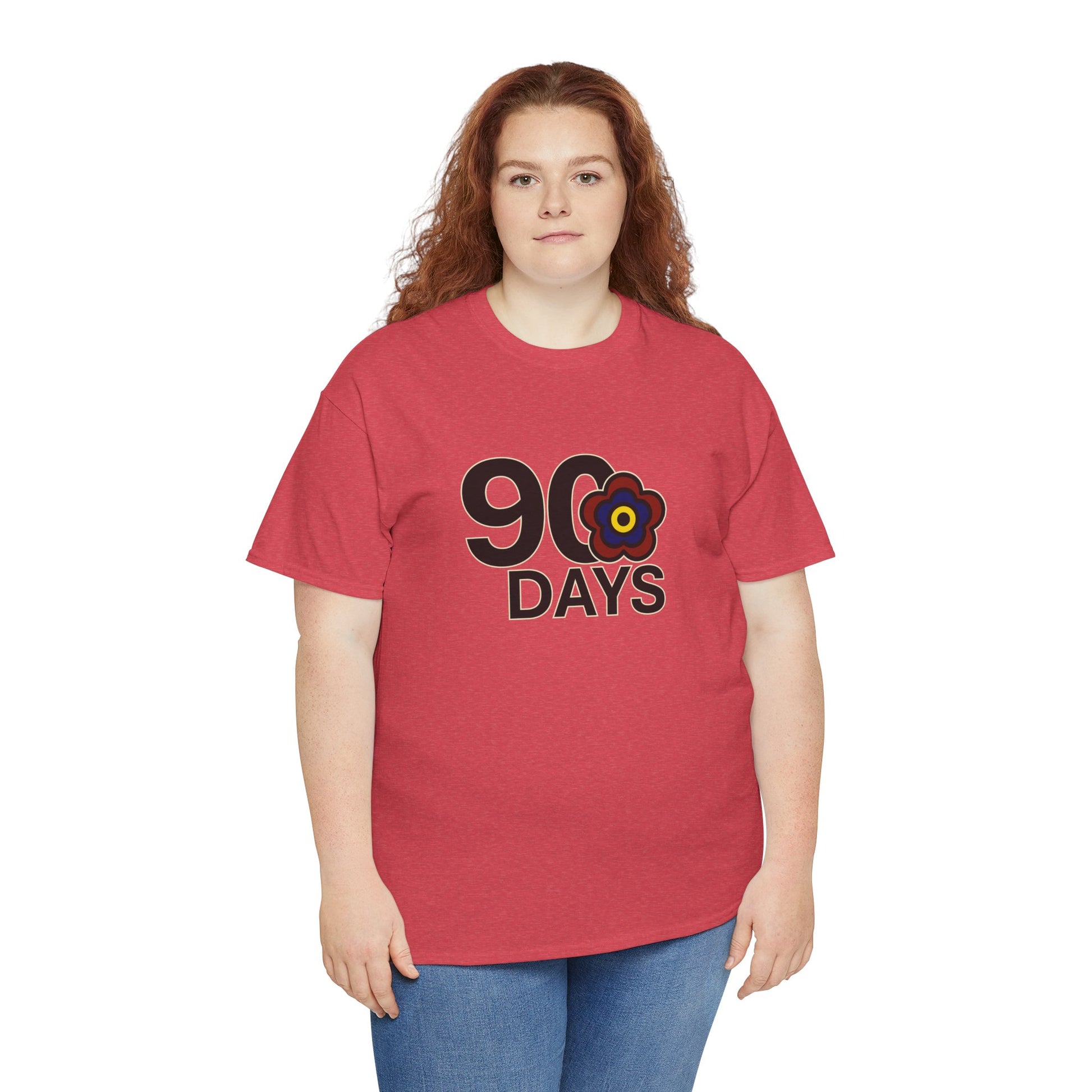 P🌺🌺P2Poppies 90 Days Sober – Motivational Recovery T-Shirt