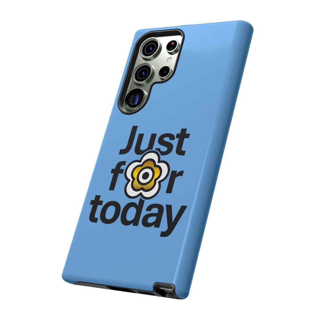 P🌺🌺P2Poppies Just for Today Samsung Phone Case – Inspirational Recovery Protection